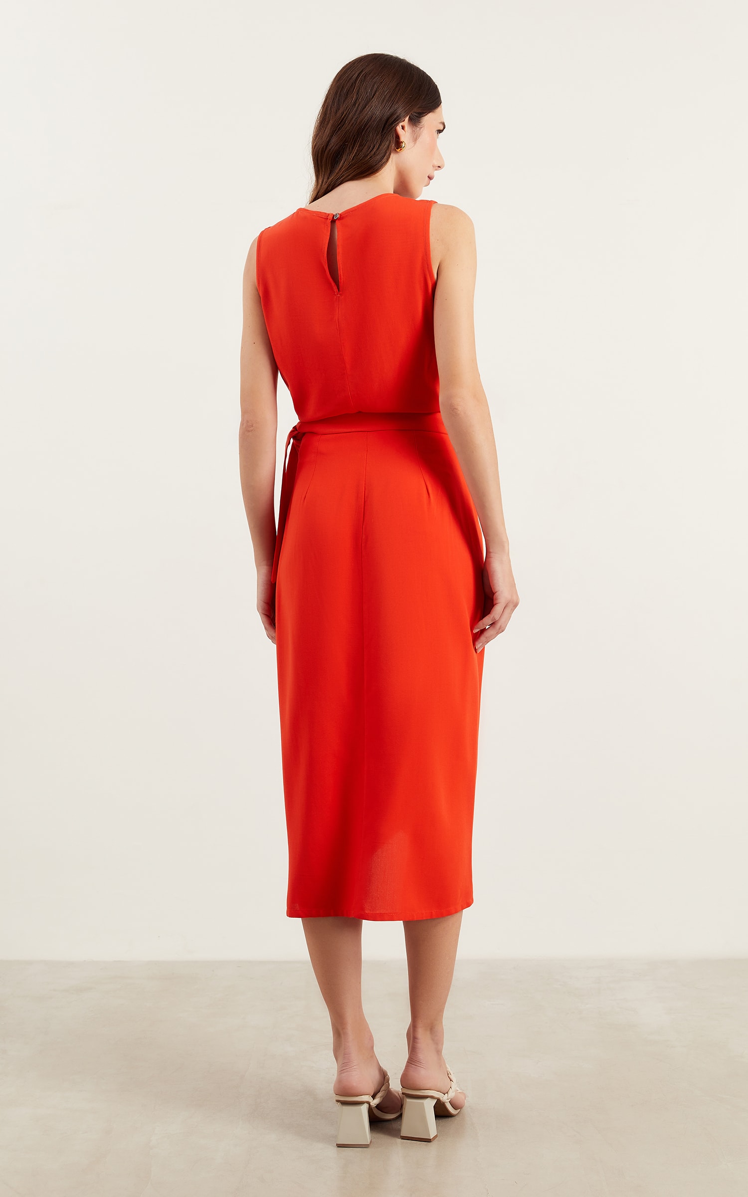 Saia Pareô Basic Vermelho