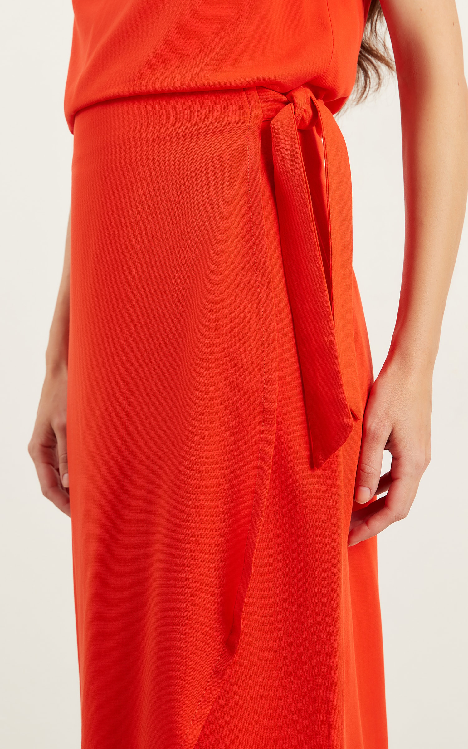Saia Pareô Basic Vermelho