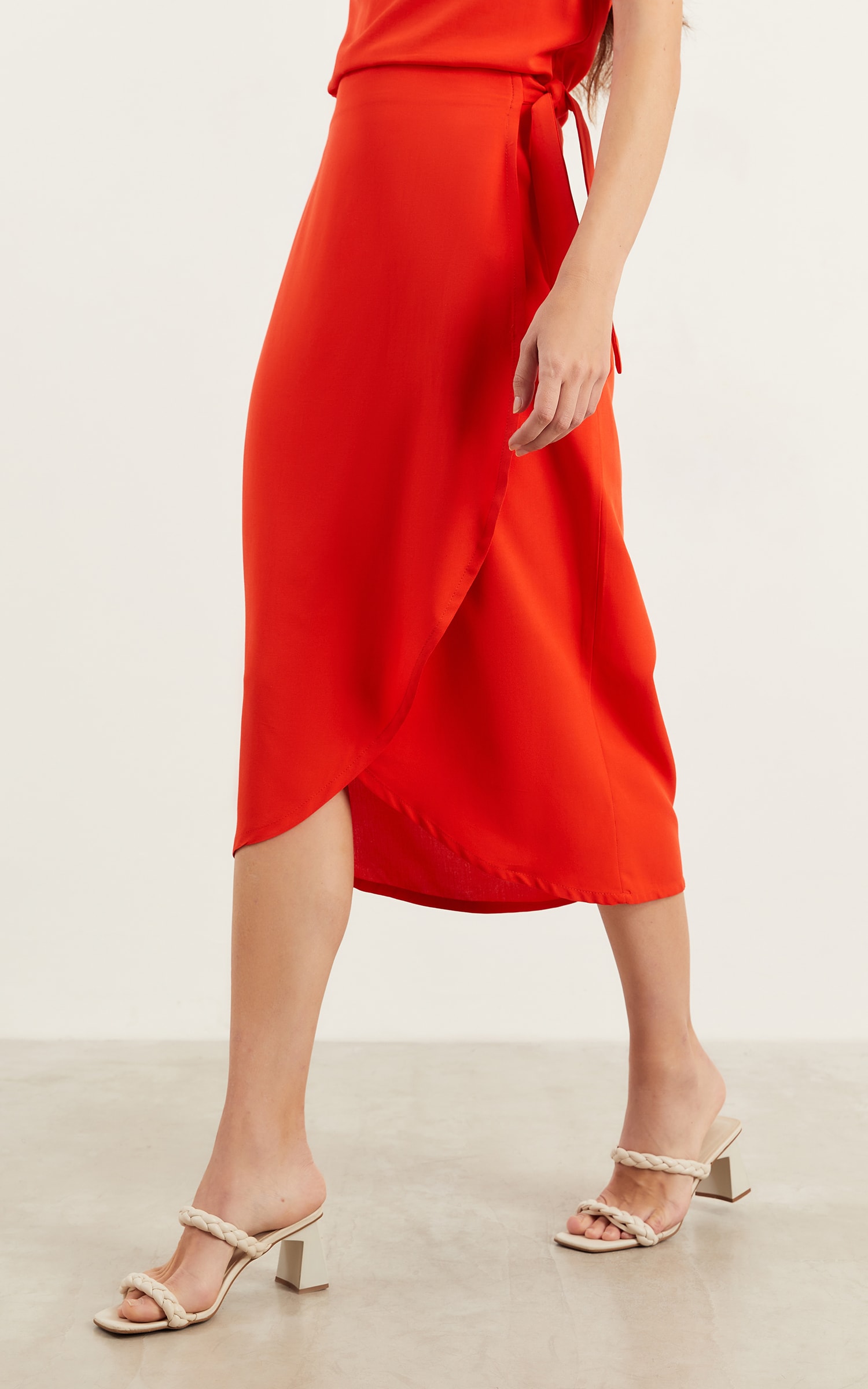 Saia Pareô Basic Vermelho