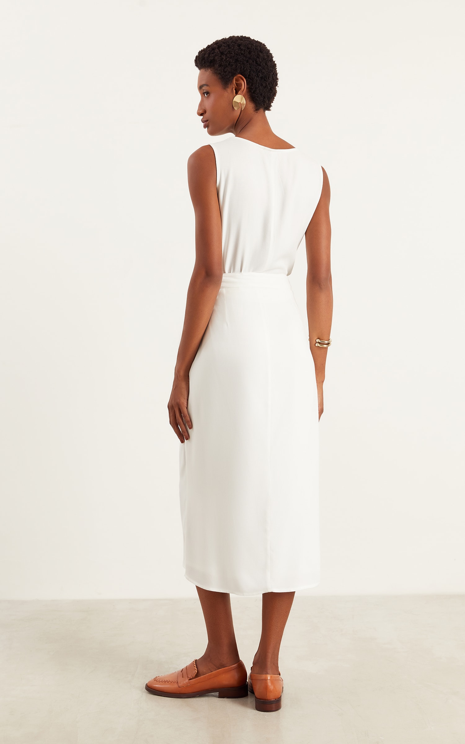 Saia Pareô Space Off White