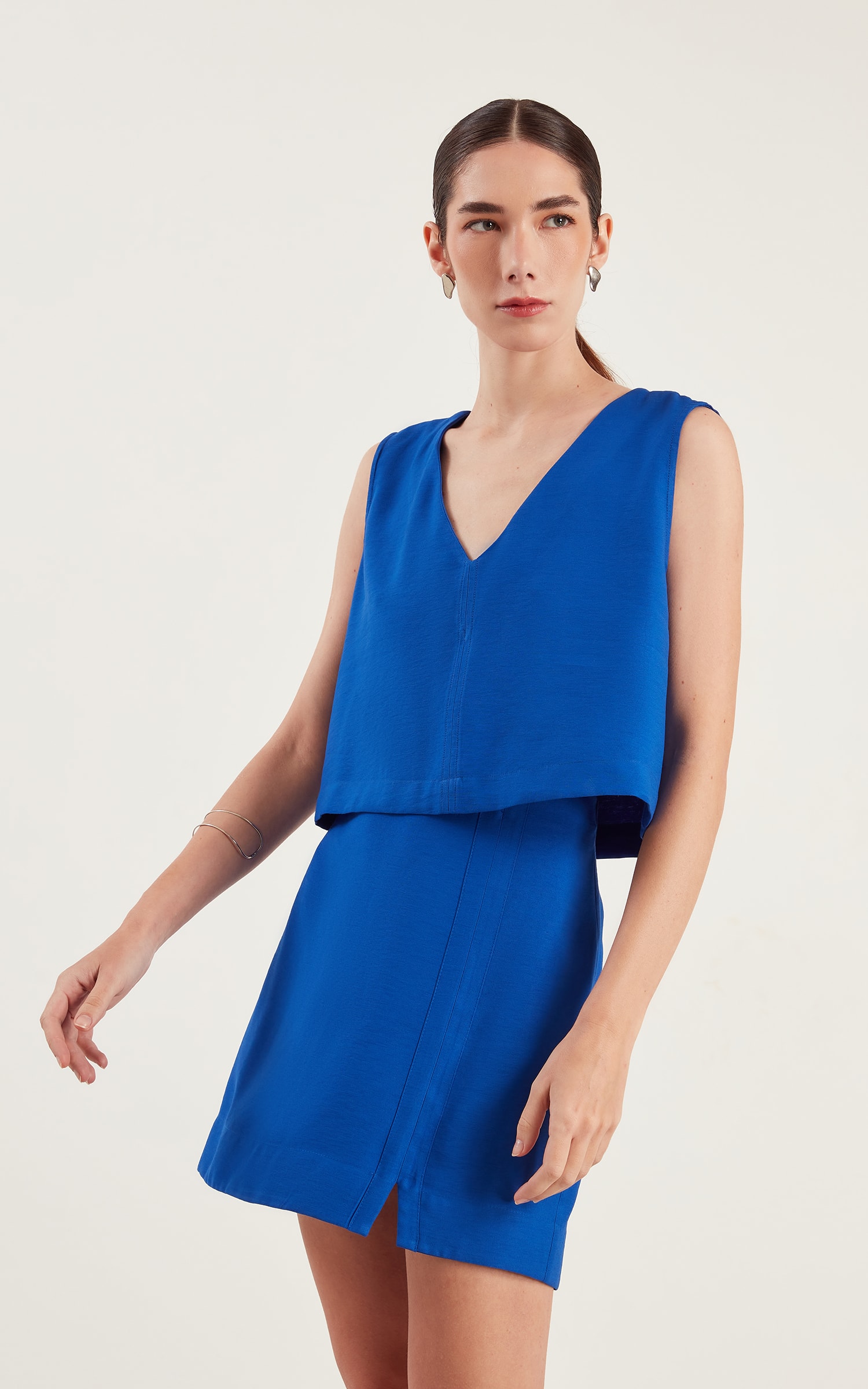 Saia Petit Azul Royal
