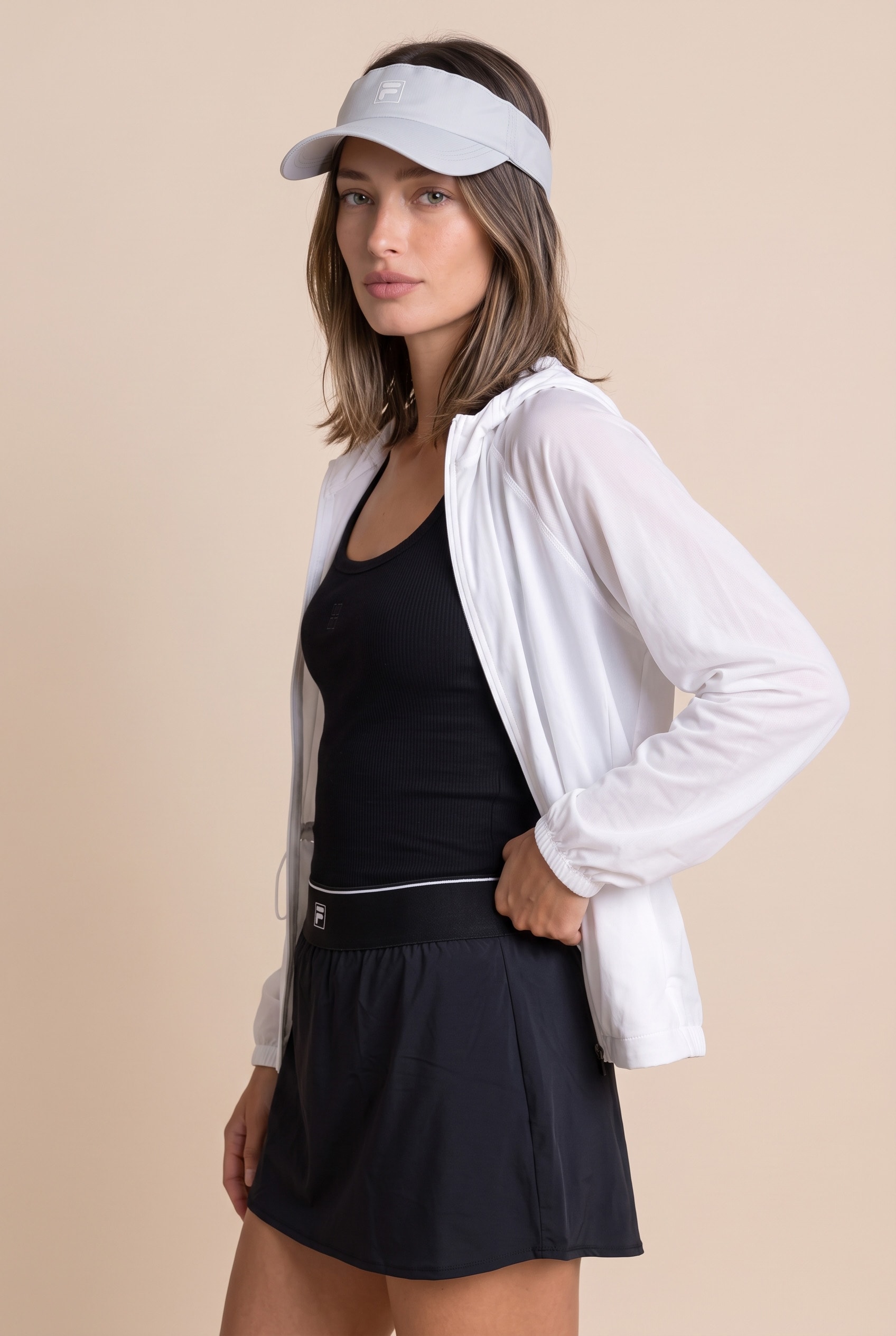 Saia Short Fila F-Box Preto