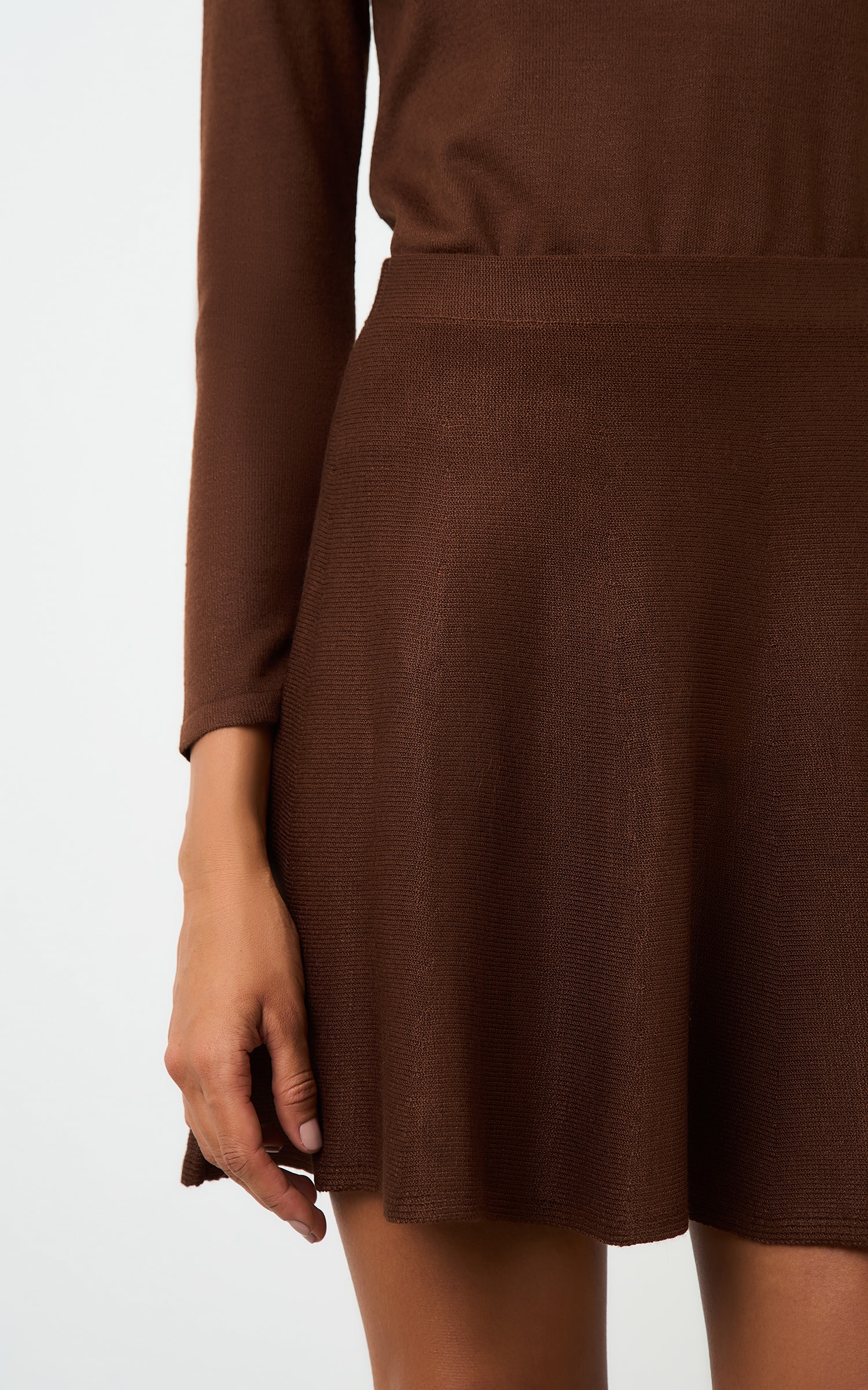 Saia Tricot Gode Chocolate