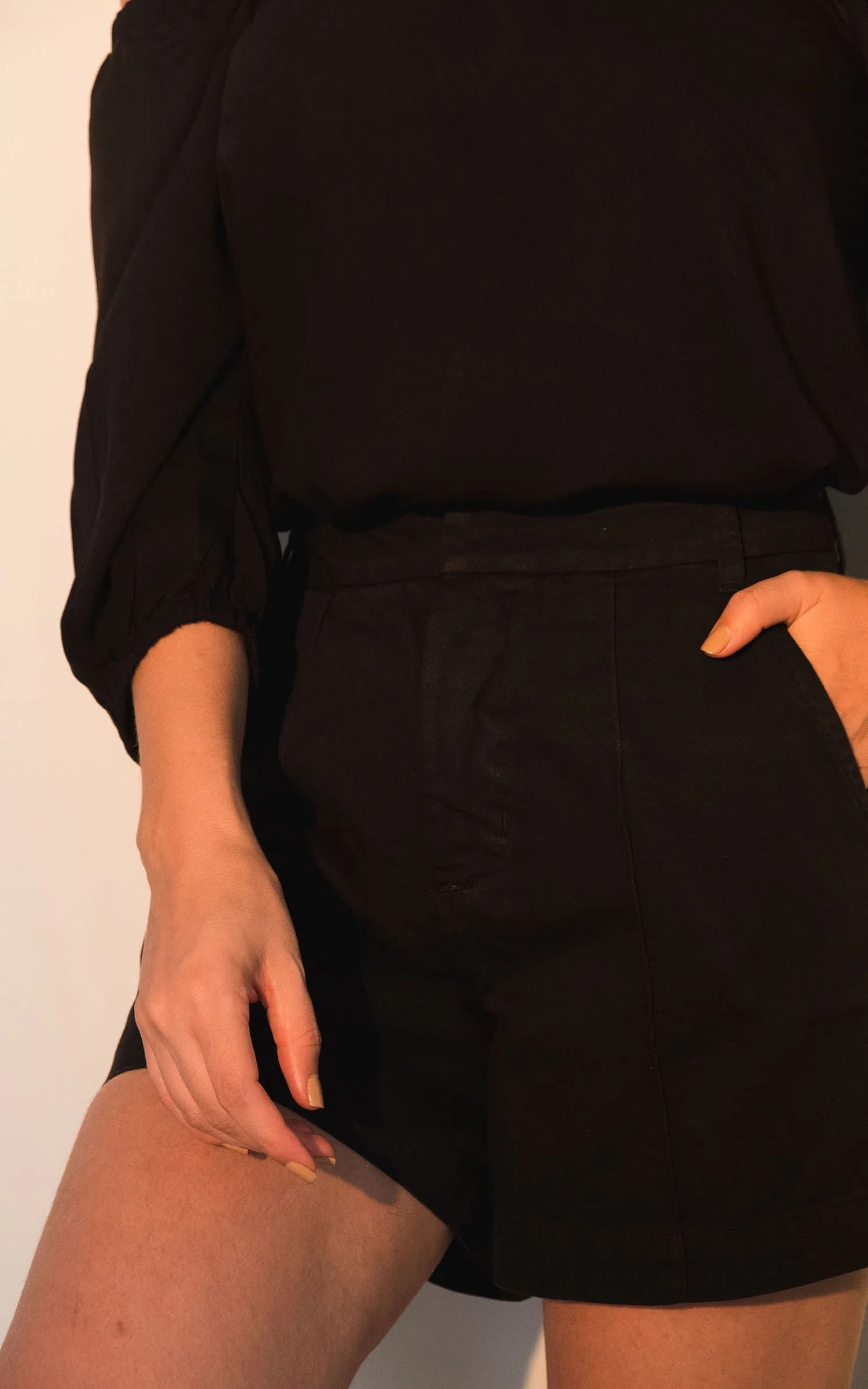 Short Atenas Preto
