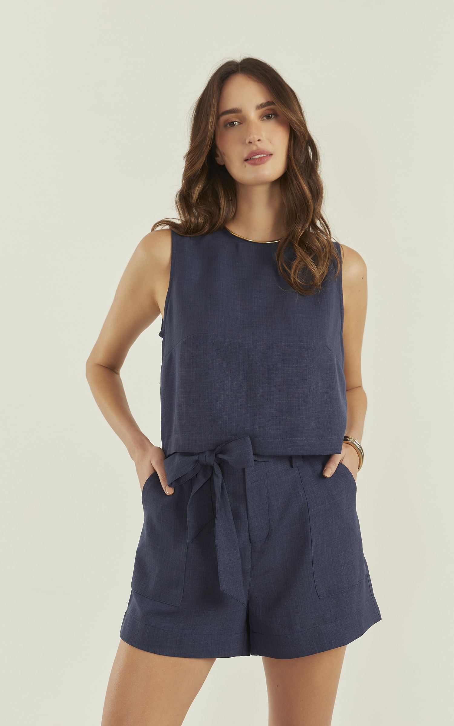 Short Aura Clochard Marinho