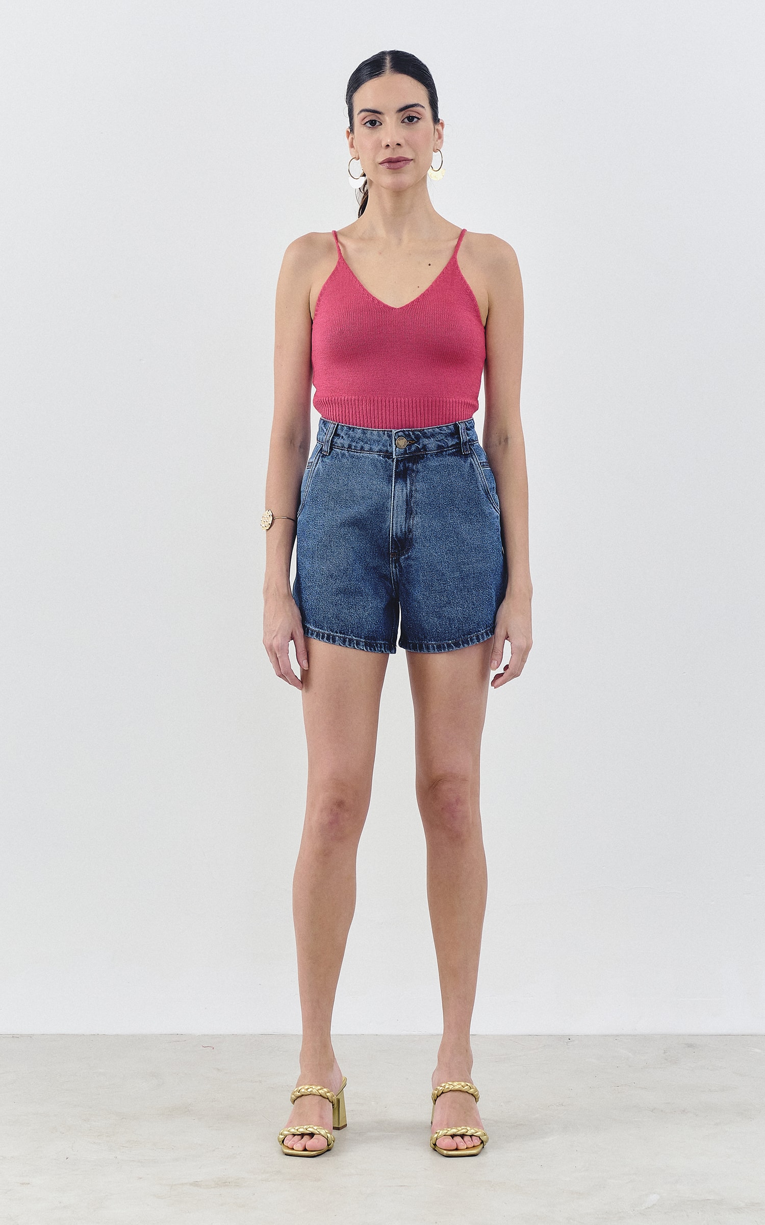 Short Basic Jeans