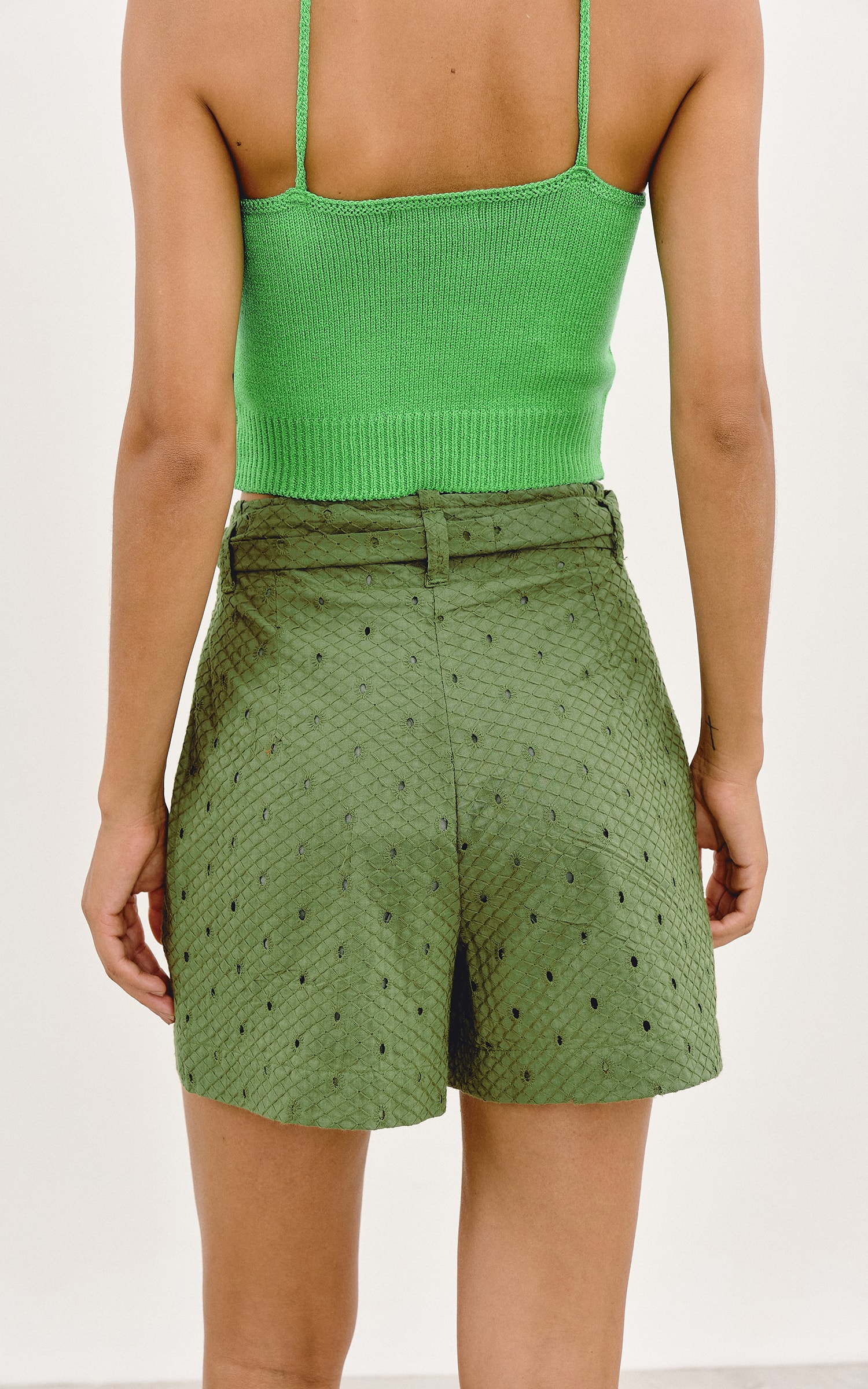Short Cacau Verde