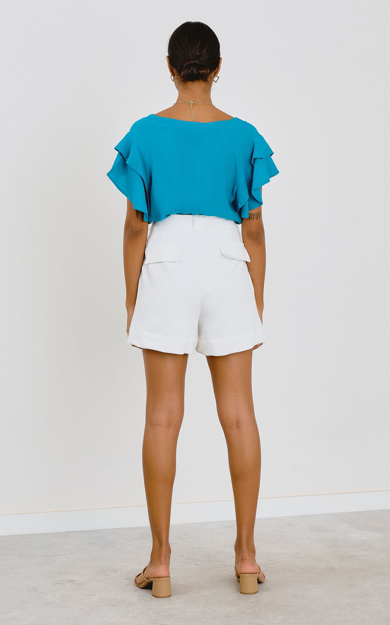 Short Caju Off White