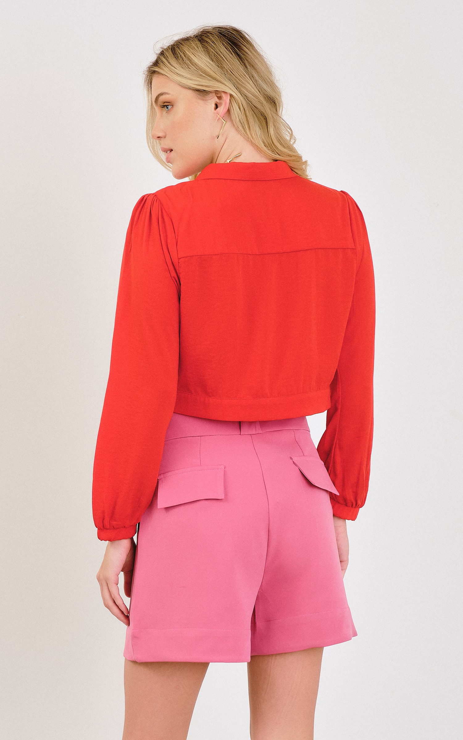 Short Caju Rosa