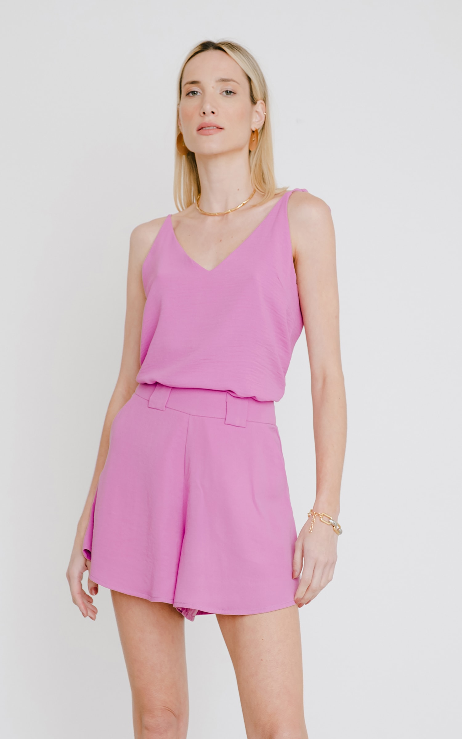 Short Carcará Rosa