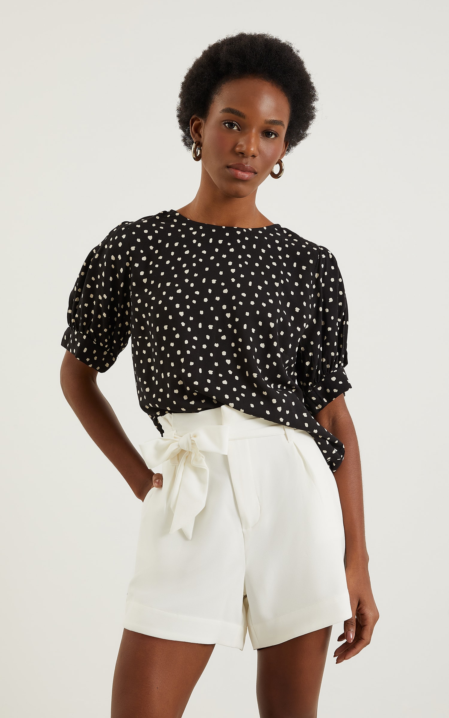 Short Clochard Dalia Off White