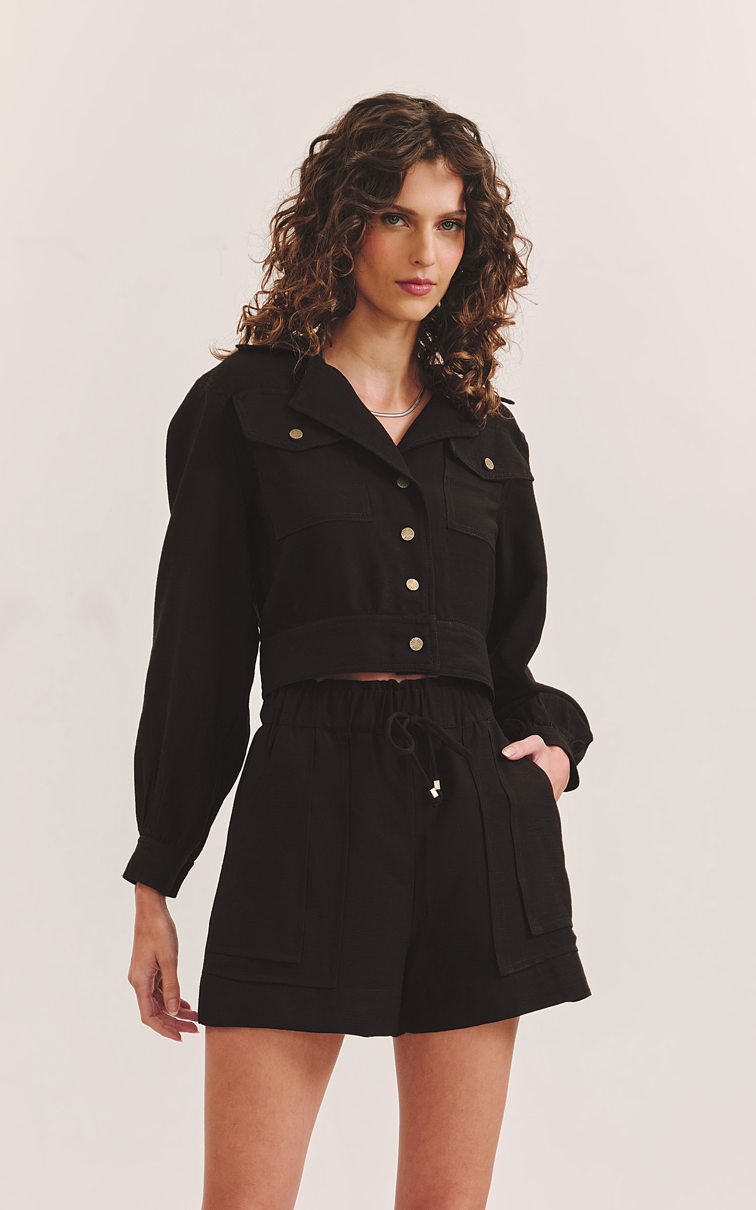 Short Clochard Sublime Preto