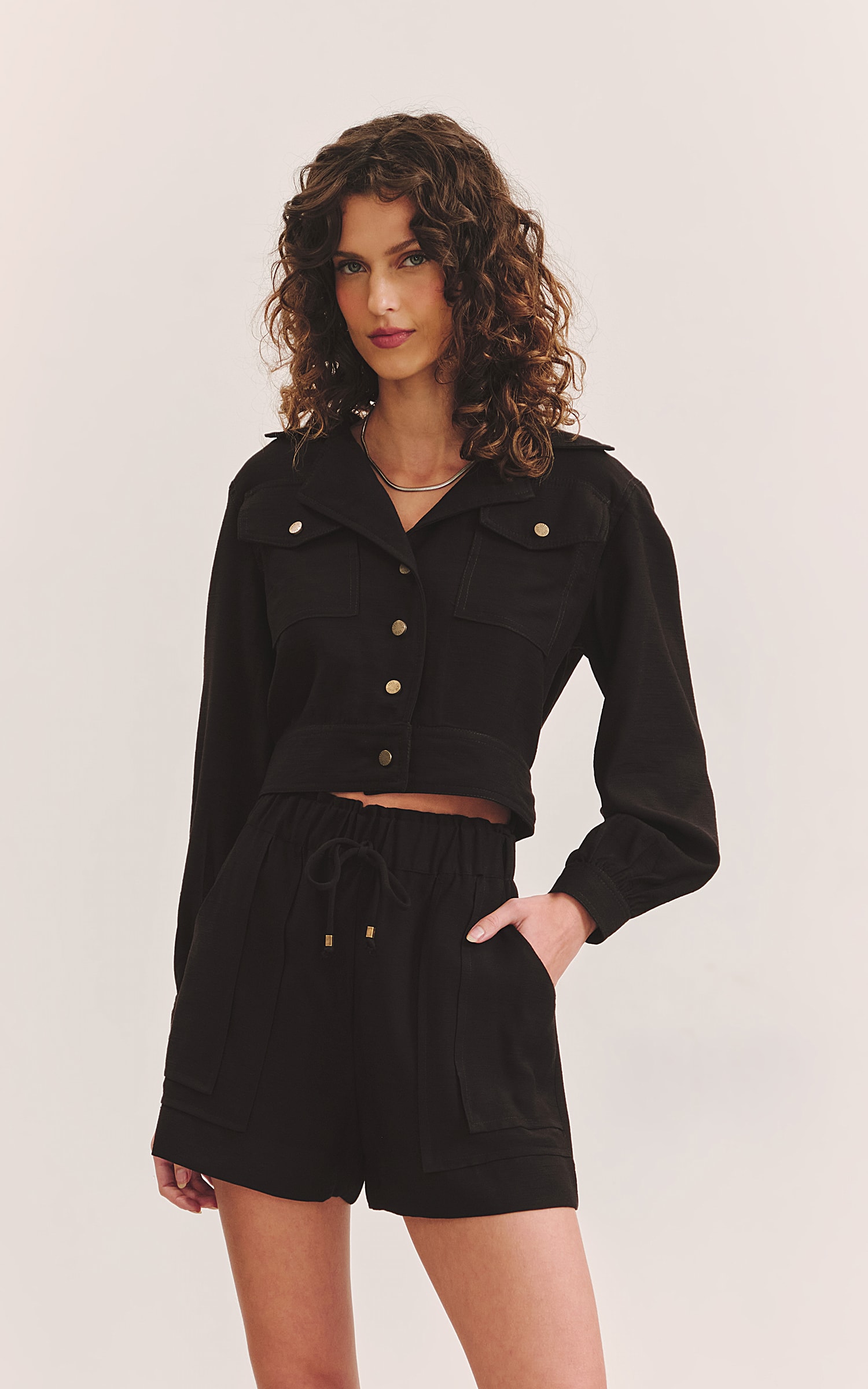 Short Clochard Sublime Preto