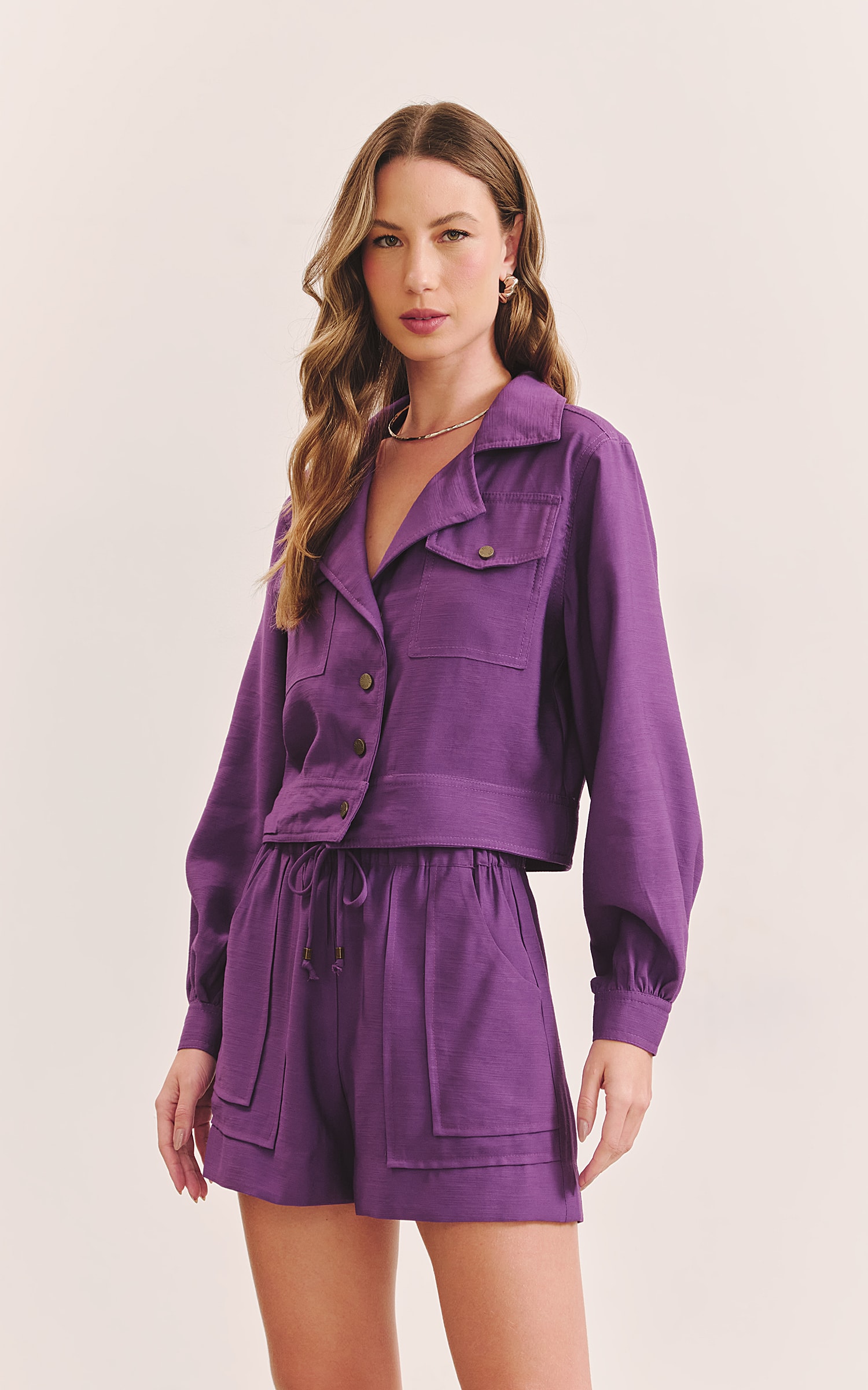 Short Clochard Sublime Roxo