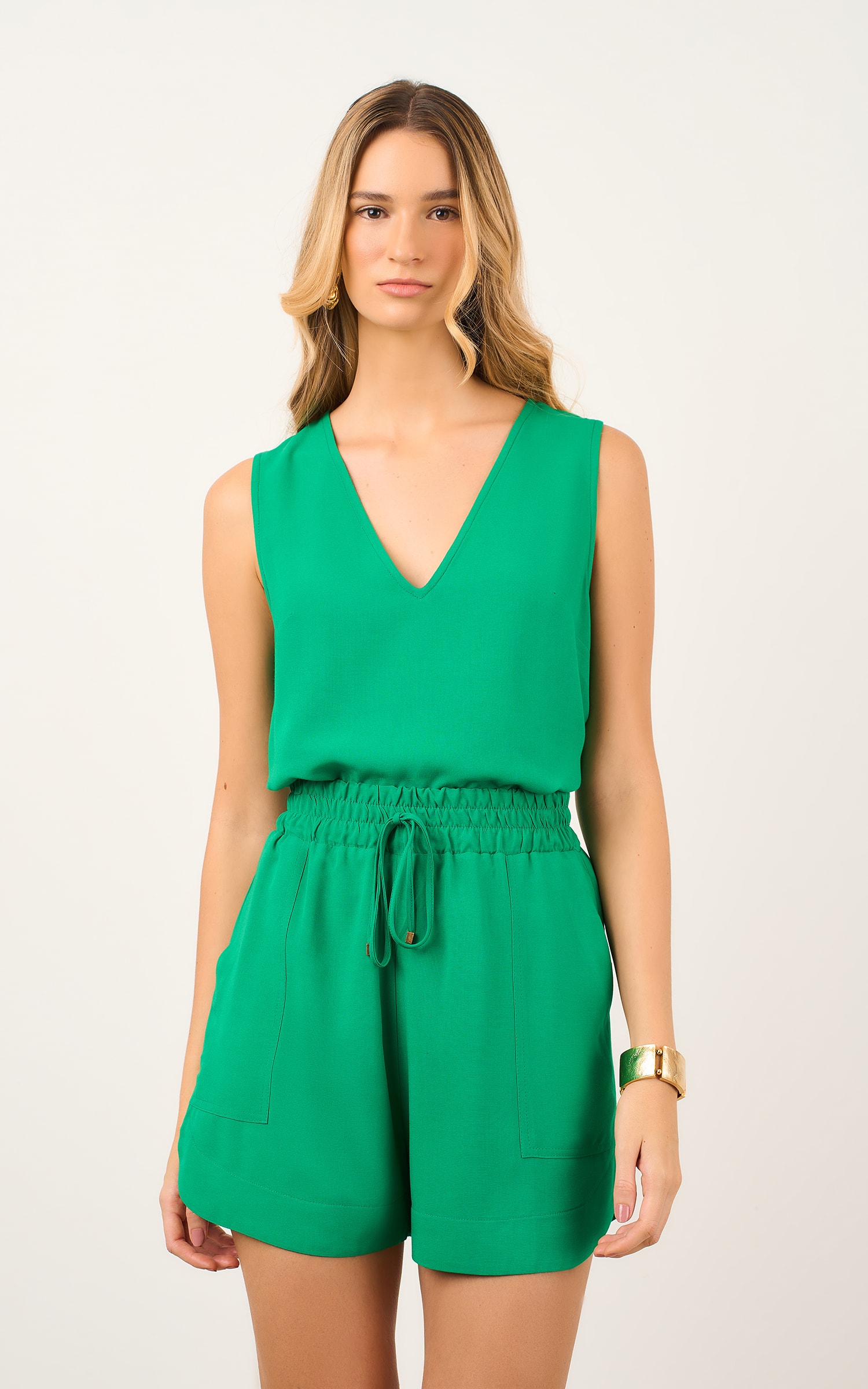 Short Crayon Verde b