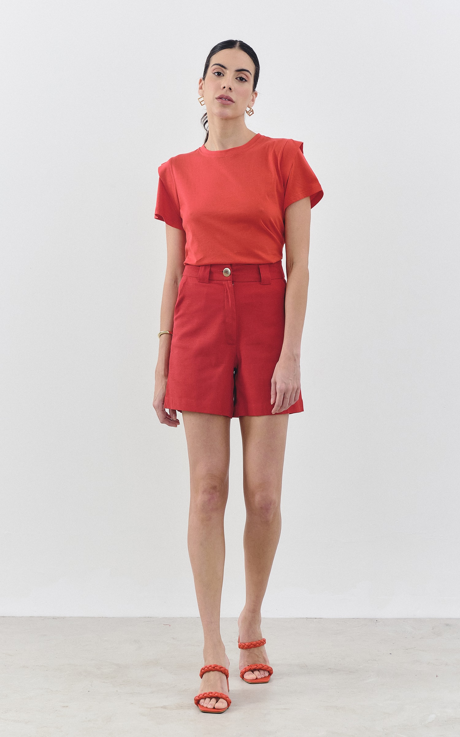 Short Equilíbrio Vermelho