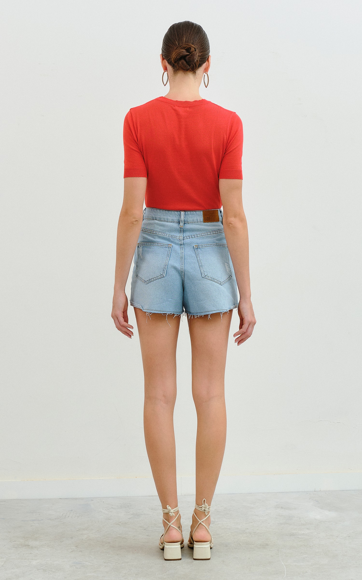 Short Étnico Jeans