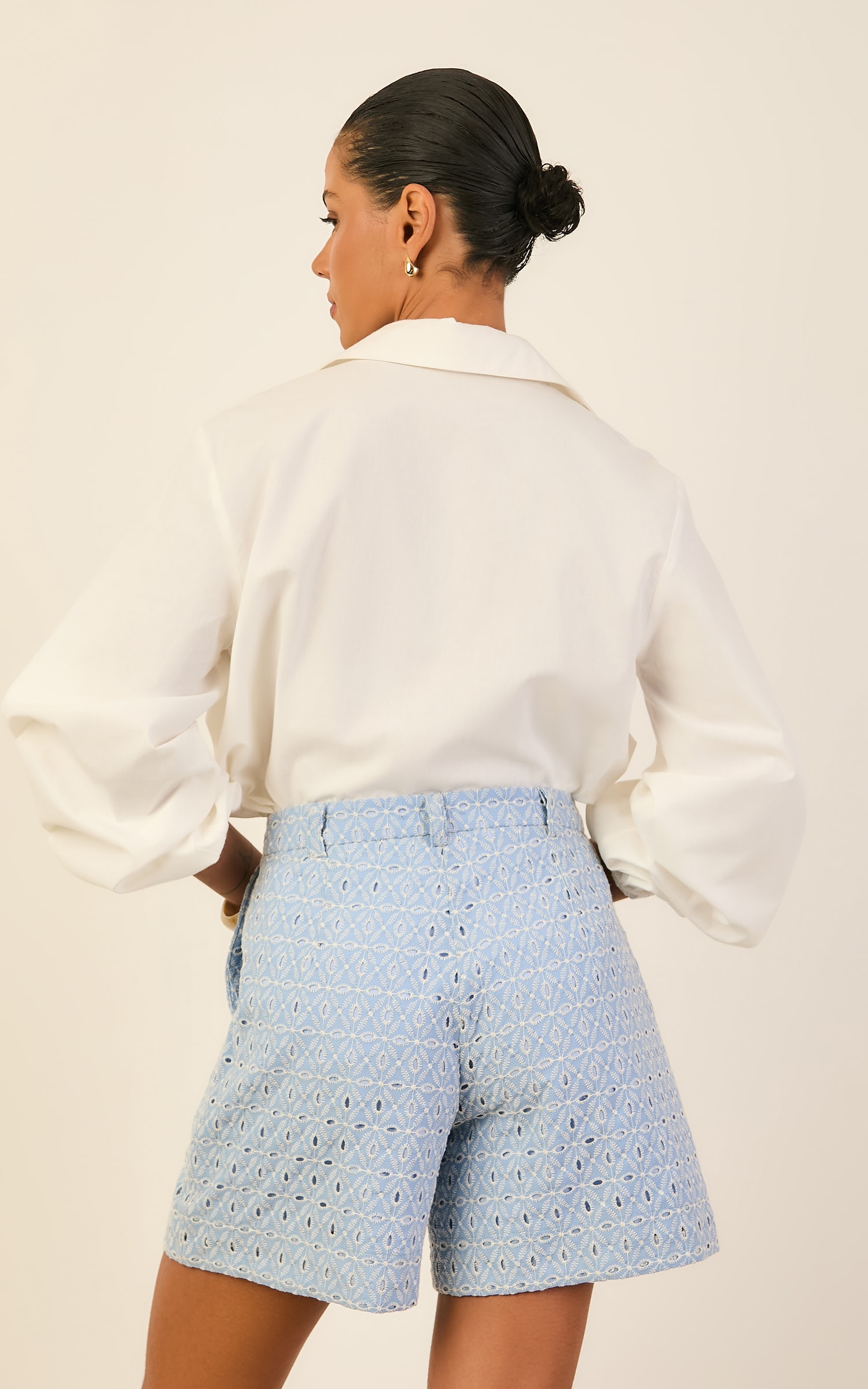 Short Laise Atelie Azul Fresh