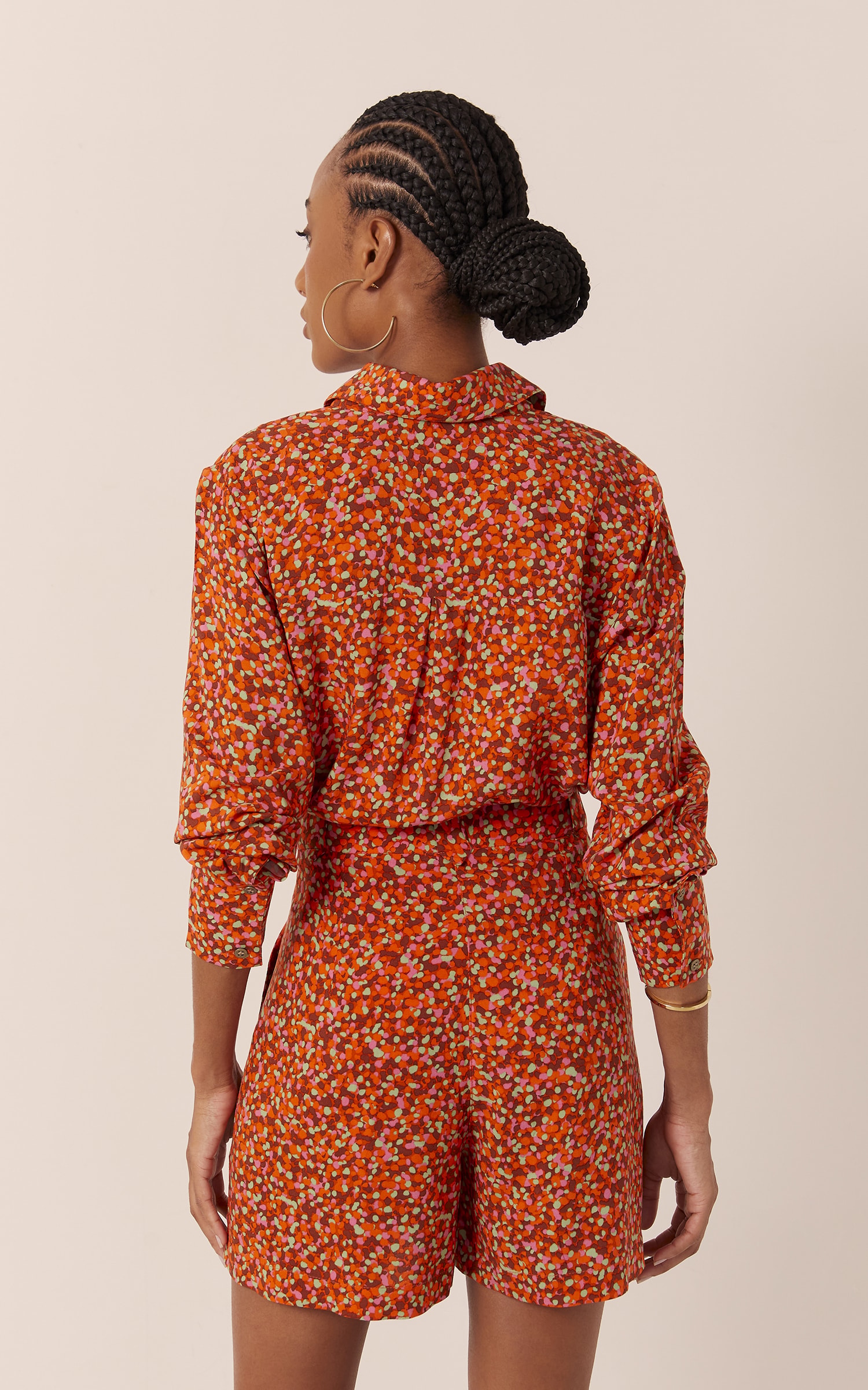 Short Lola Com Passador Coral