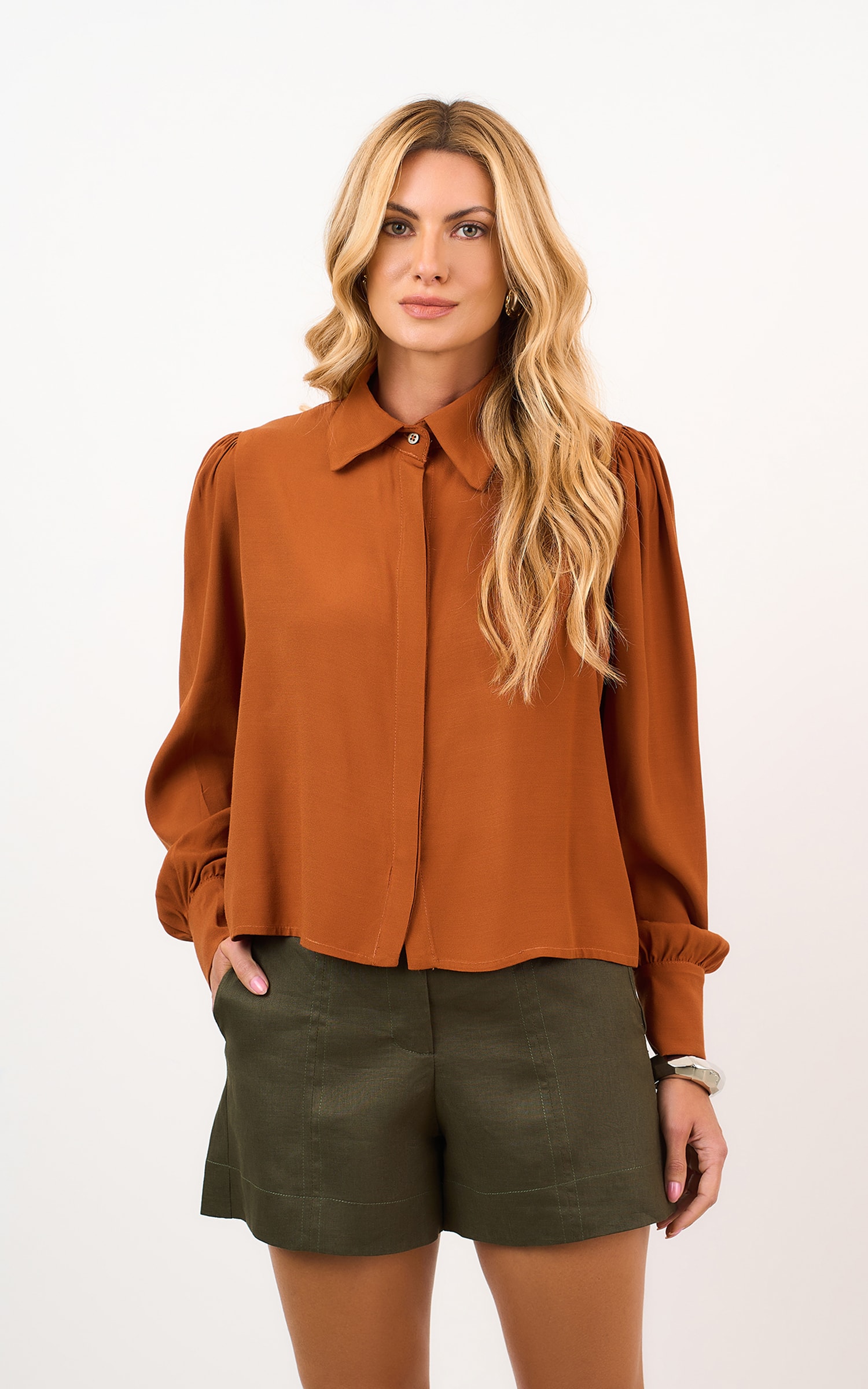 Short Lungo Verde Musgo