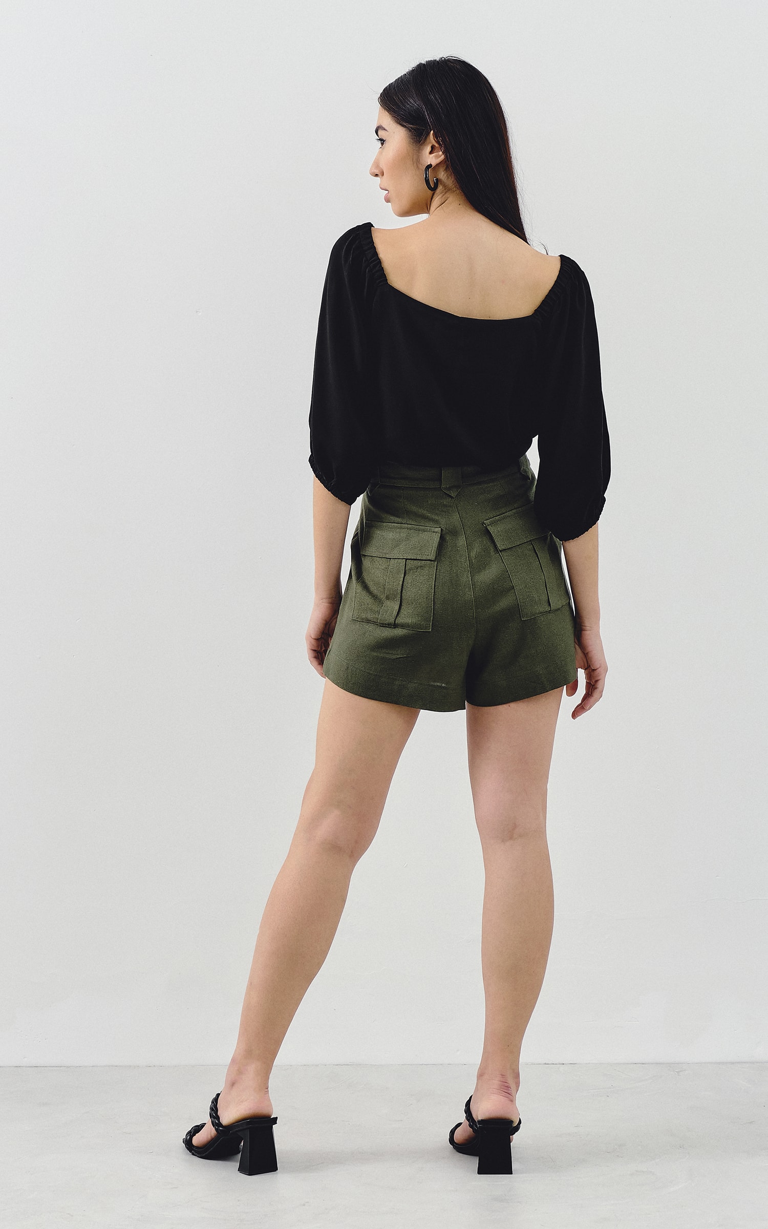 Short Nature Verde Militar