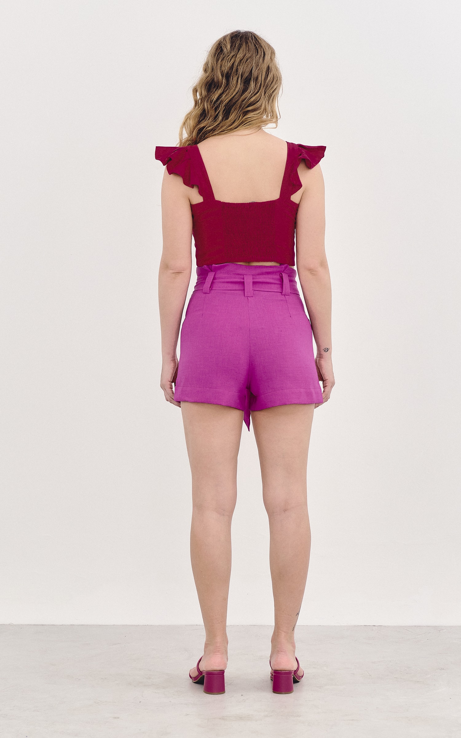Short Paraíso Rosa