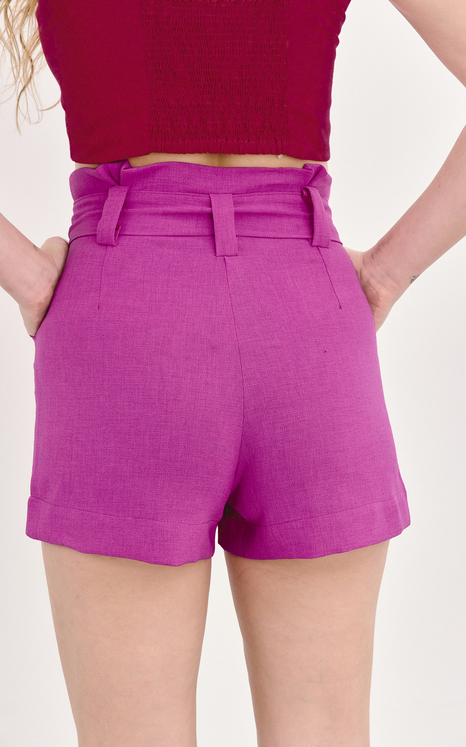 Short Paraíso Rosa