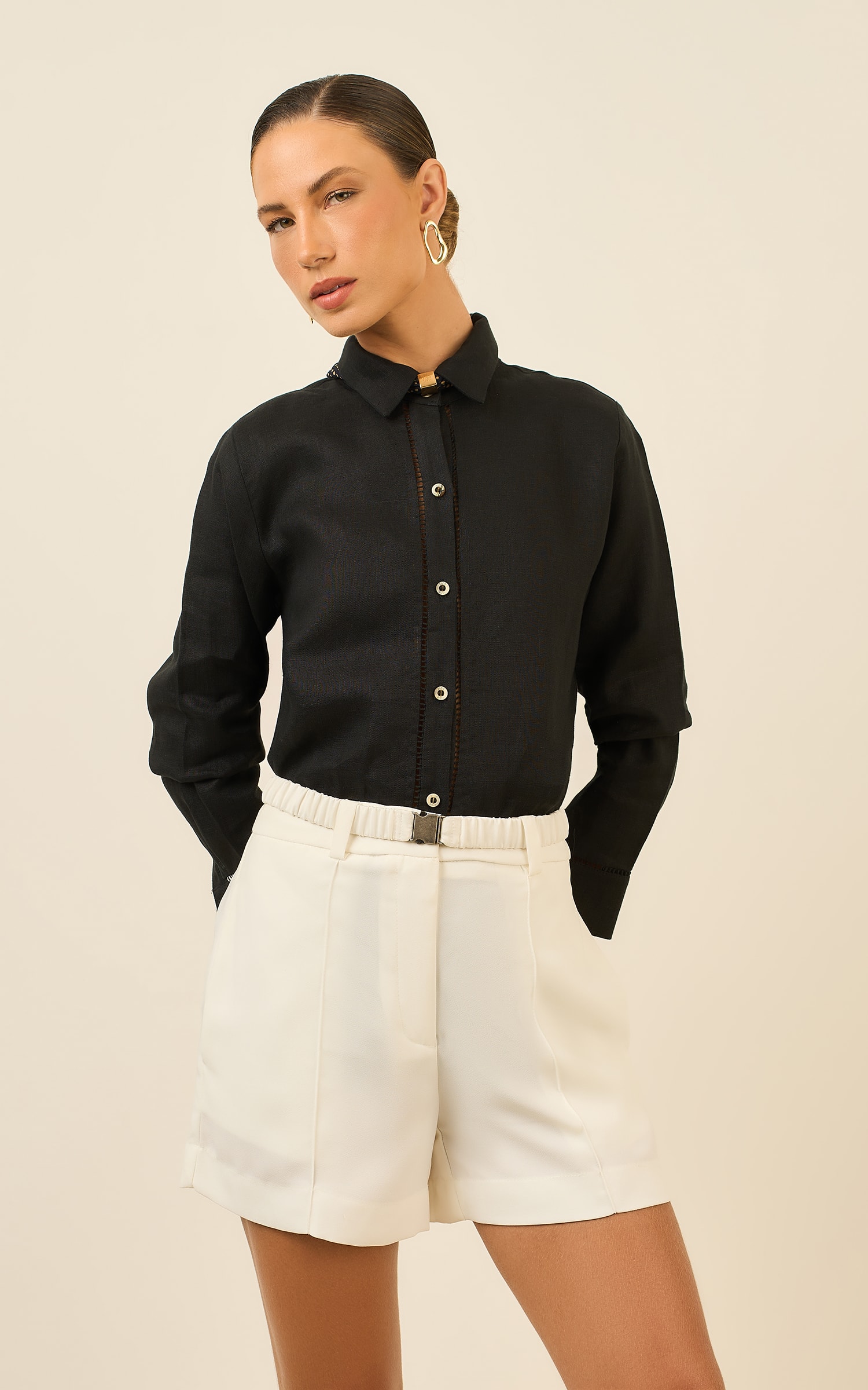 Short Patou Creative Off White