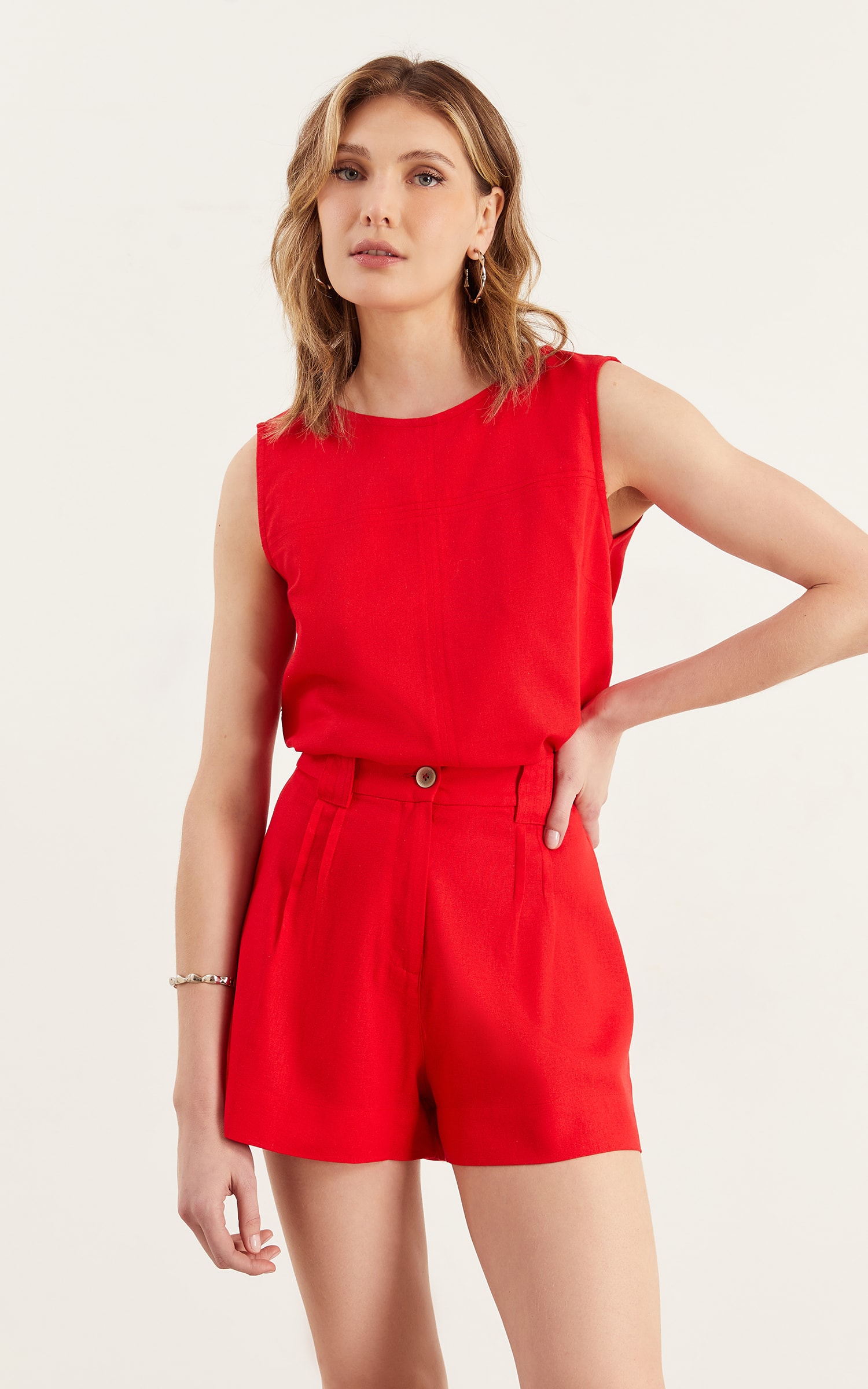 Short Pregas Soul Vermelho