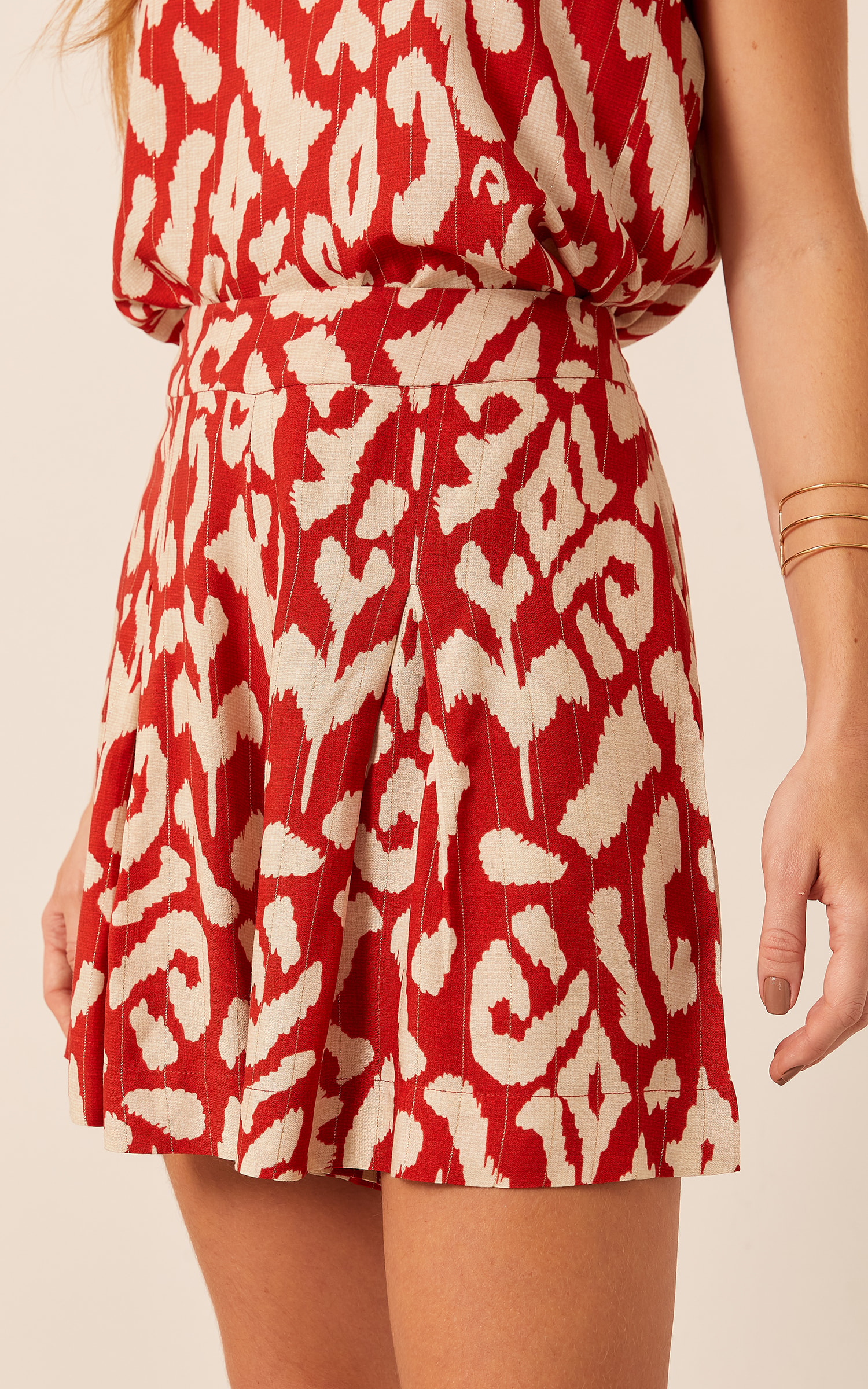 Short Rouge Pala Vermelho