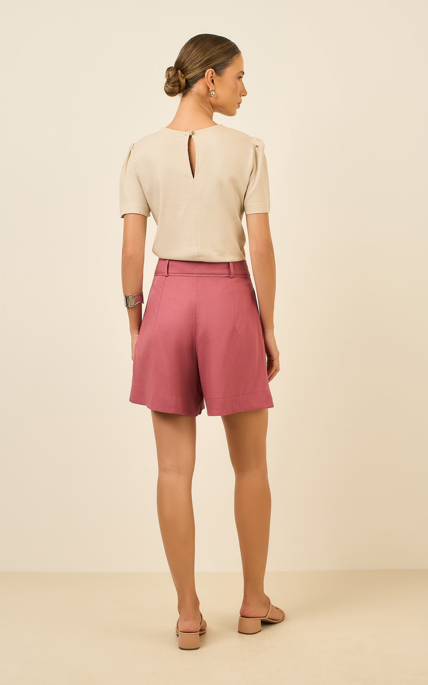 Short Soft Mauve