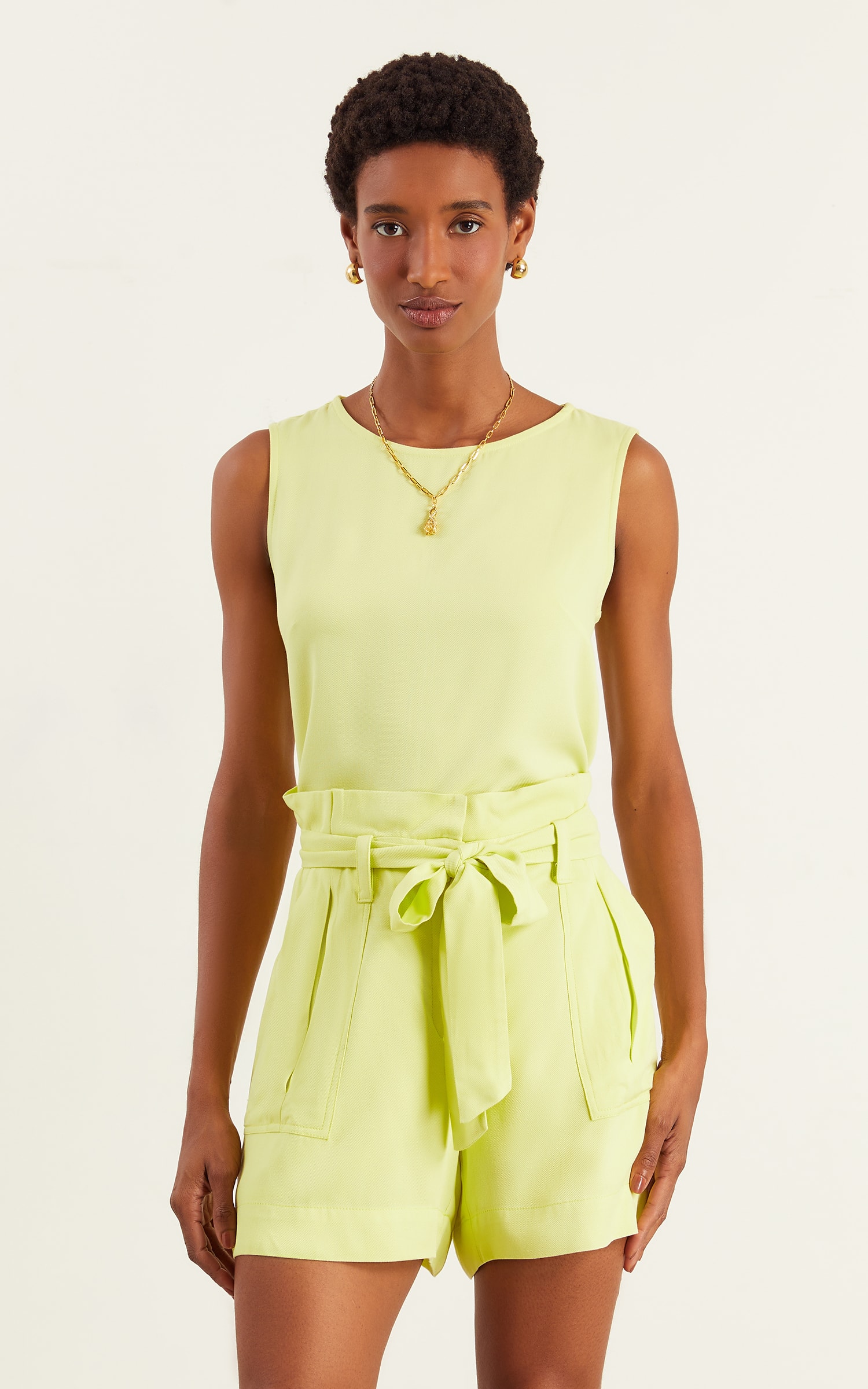 Short Space Chochard Amarelo