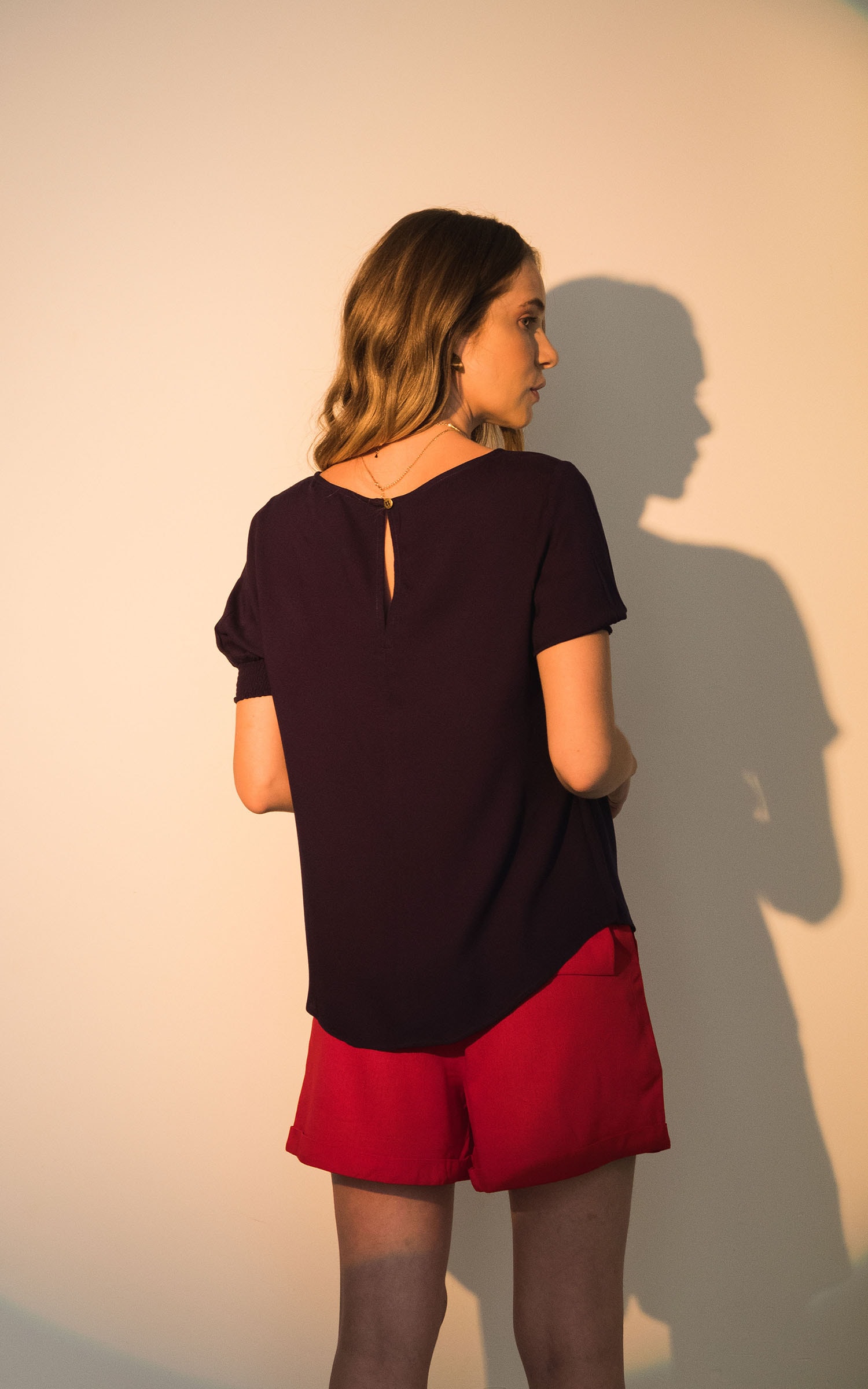 Short Veraneio Vermelho