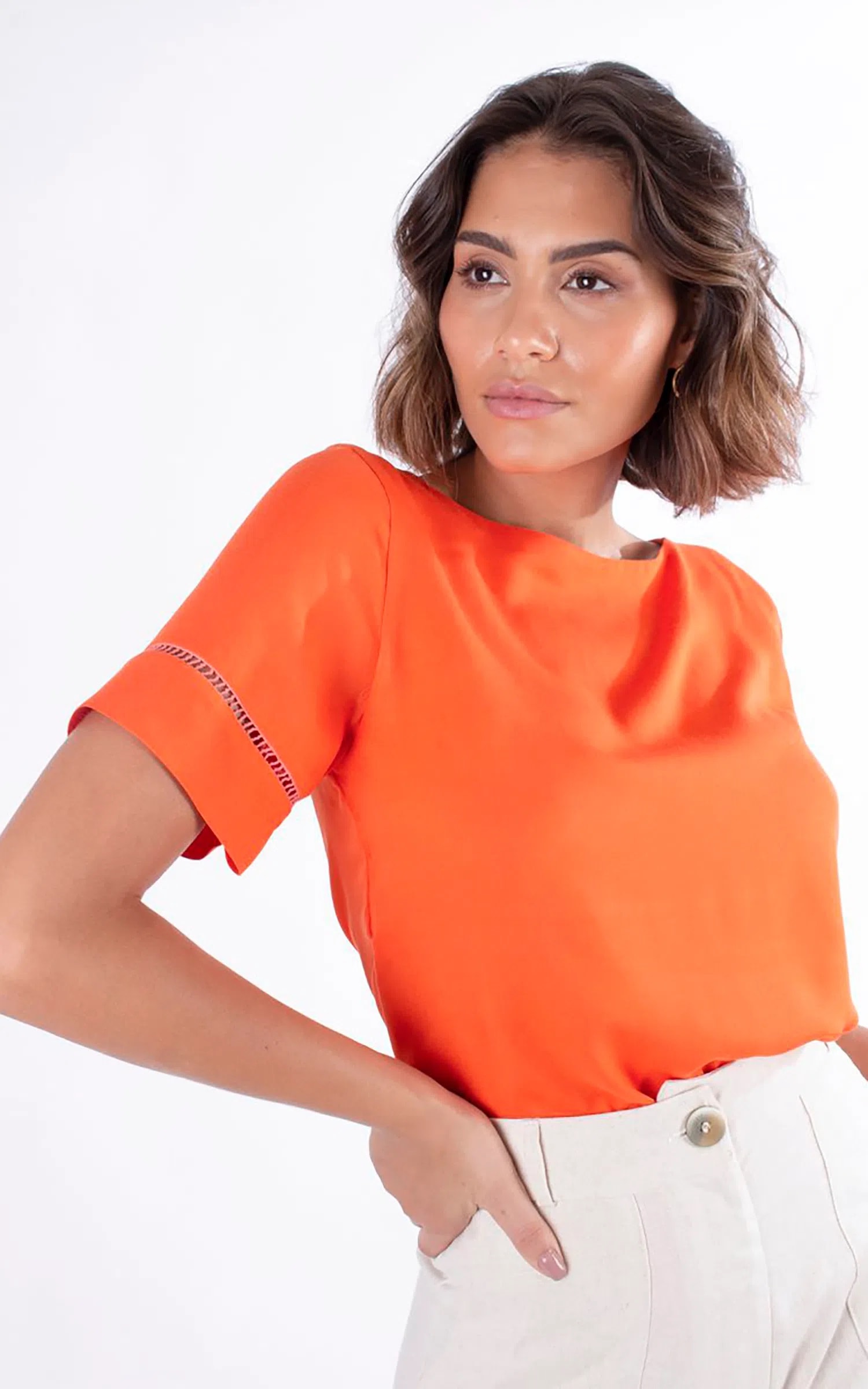 T-Shirt Entremeio Coral