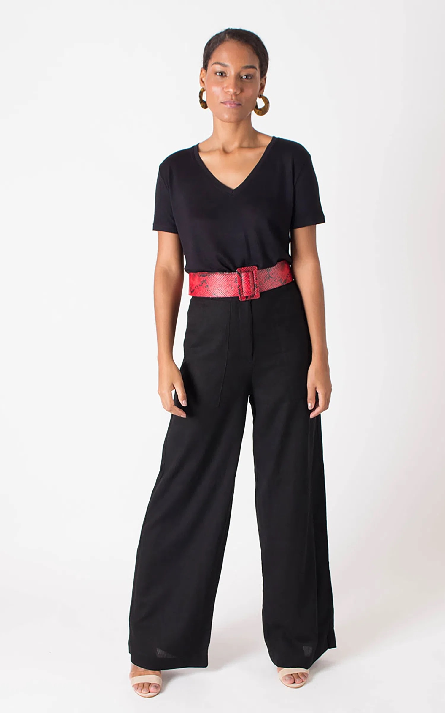 T-Shirt Gola v Preto