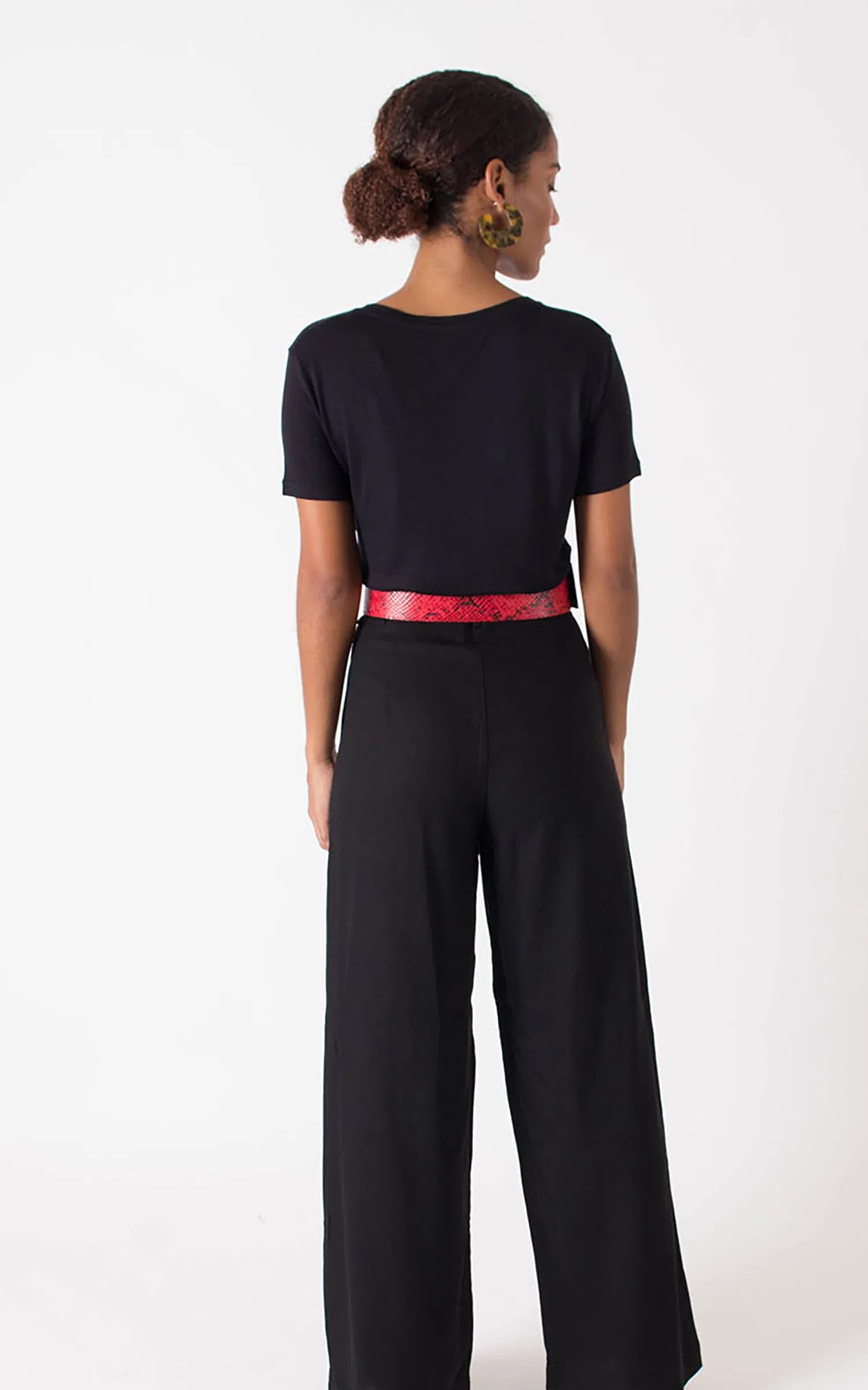 T-Shirt Gola v Preto