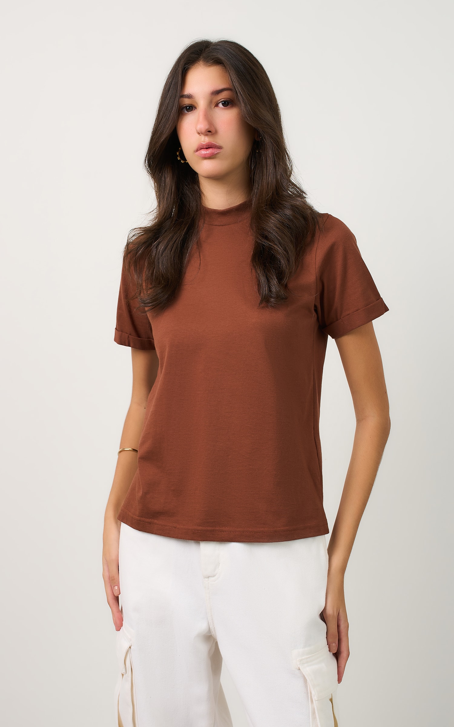 T-Shirt Golinha Ribana Chocolate