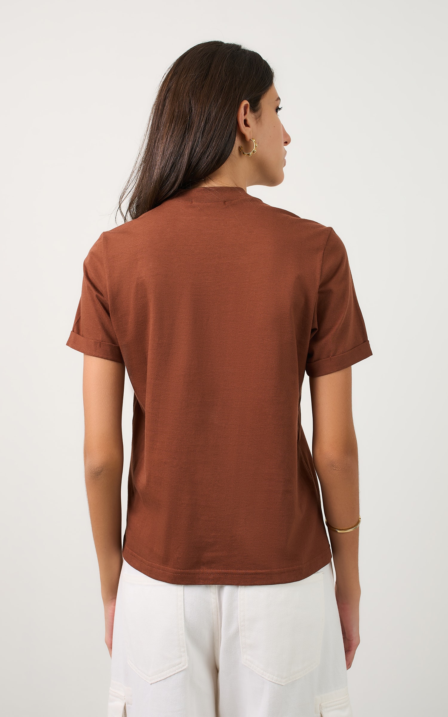 T-Shirt Golinha Ribana Chocolate