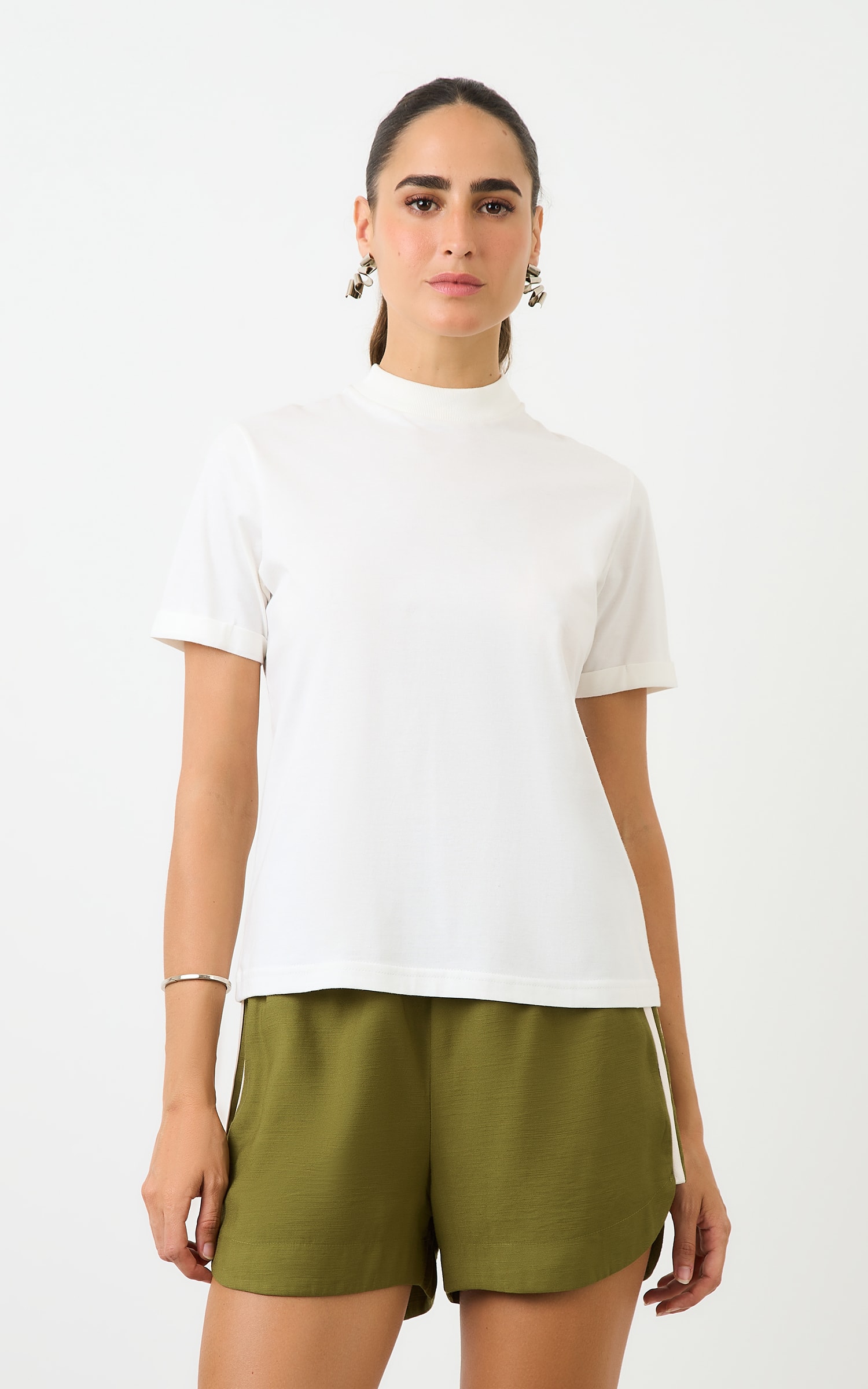 T-Shirt Golinha Ribana Off White