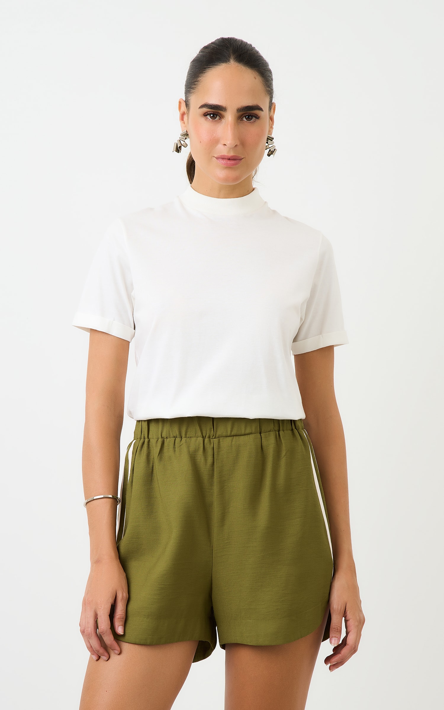 T-Shirt Golinha Ribana Off White