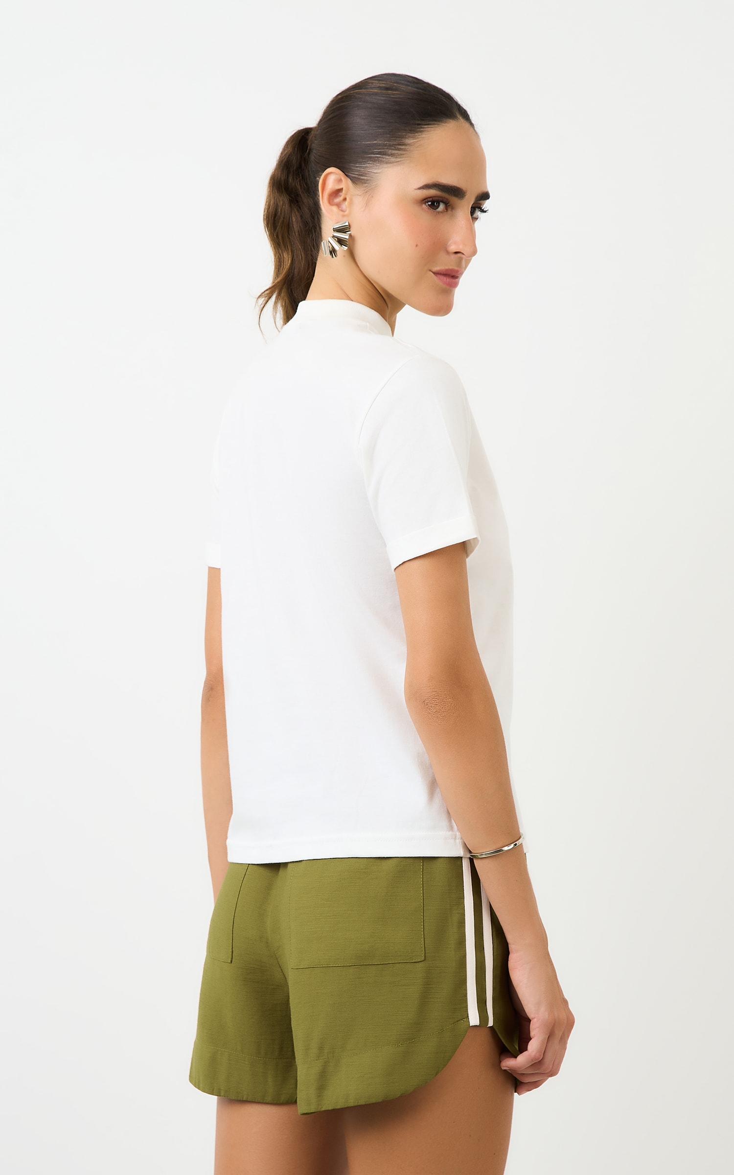 T-Shirt Golinha Ribana Off White