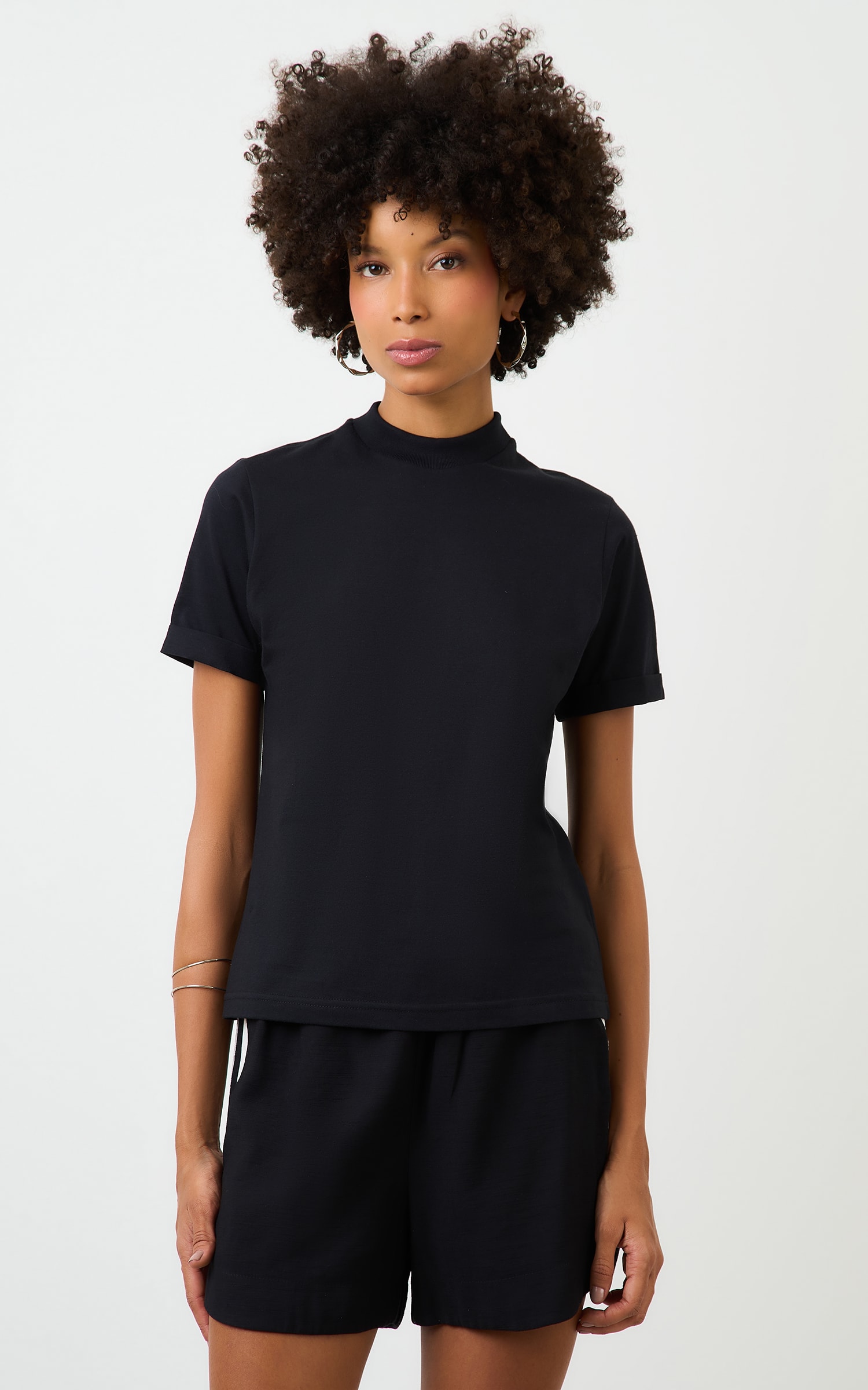 T-Shirt Golinha Ribana Preto
