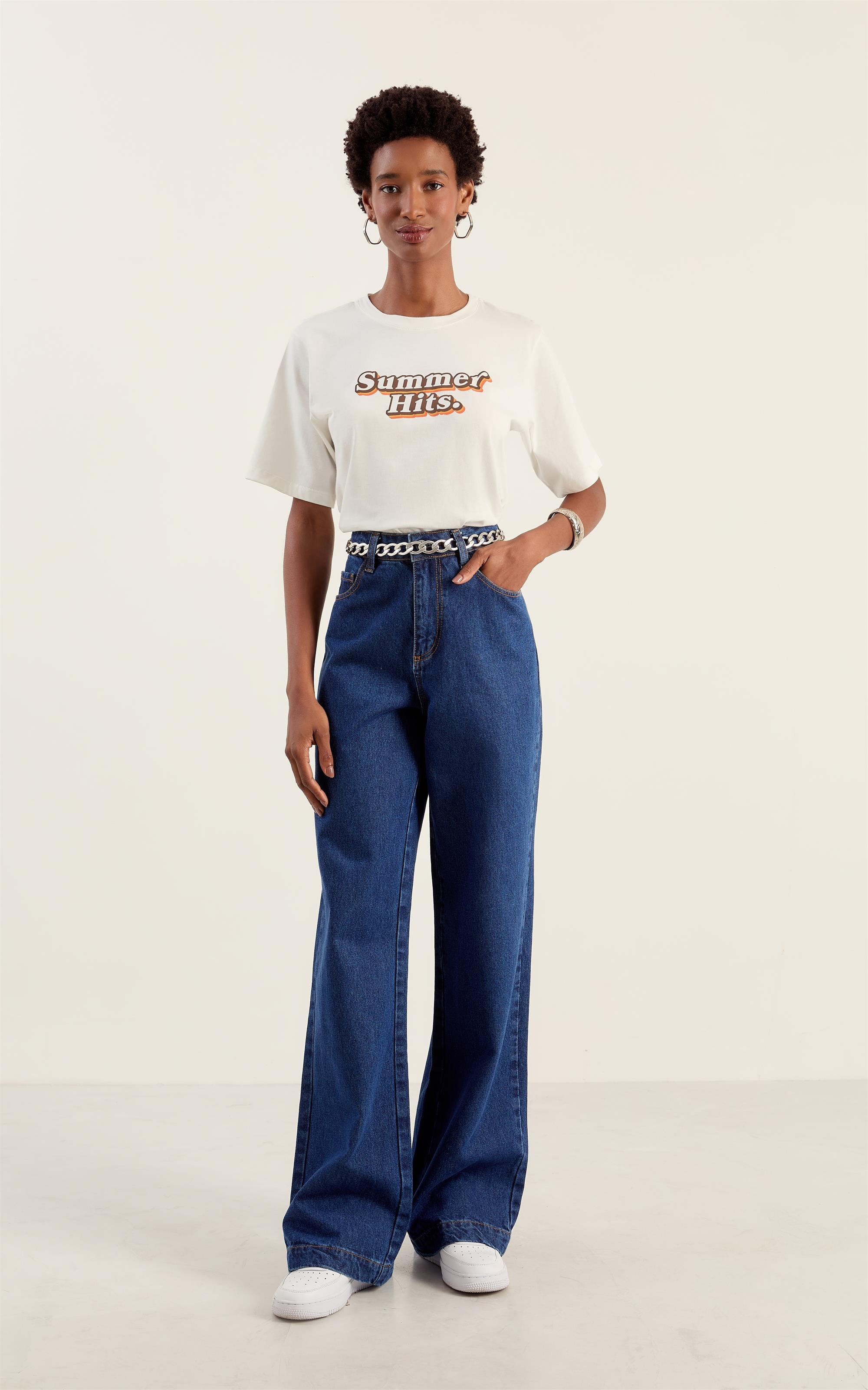 T-Shirt Summer Hits Off White