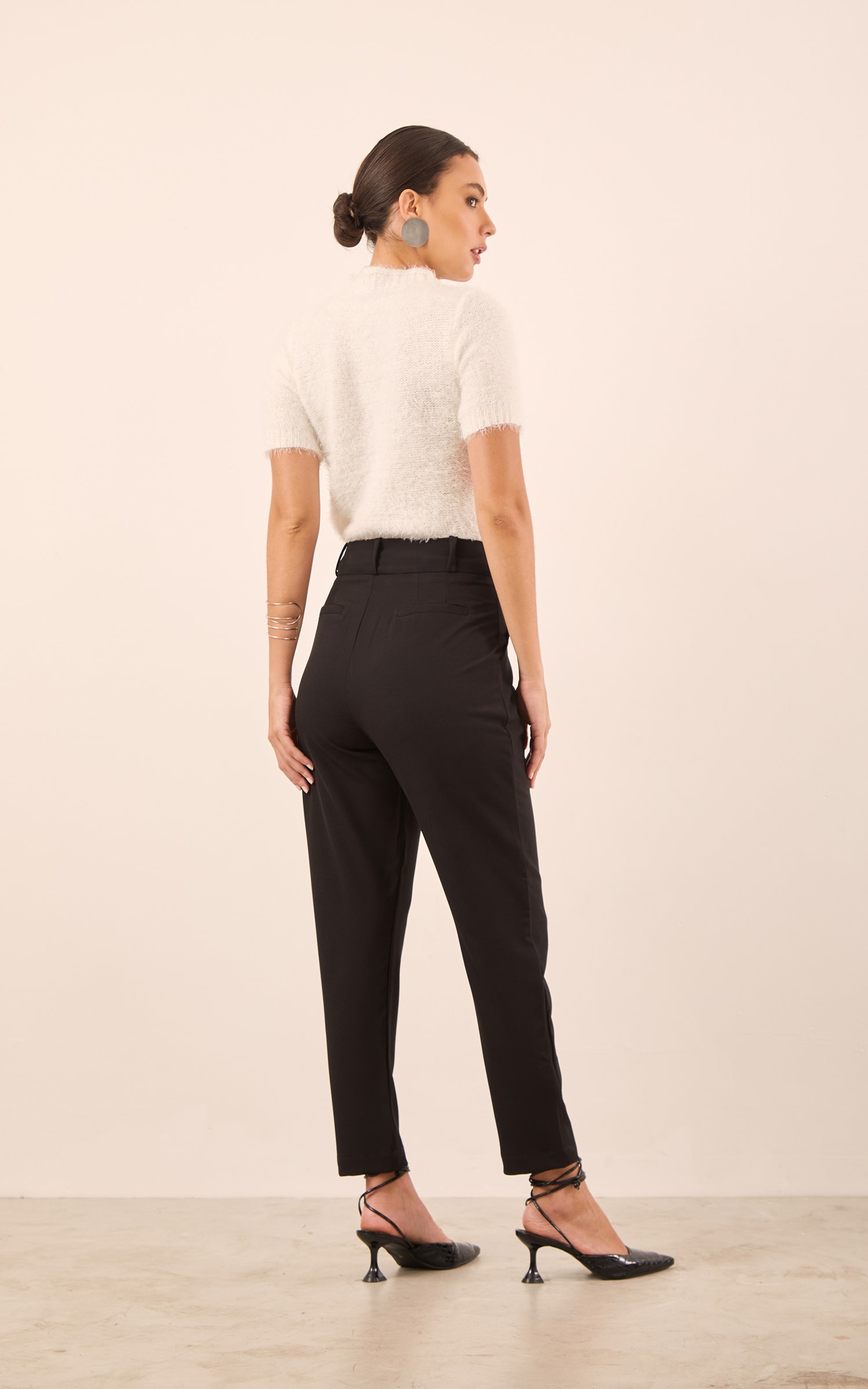 T-Shirt Tricot Pelinho Off White