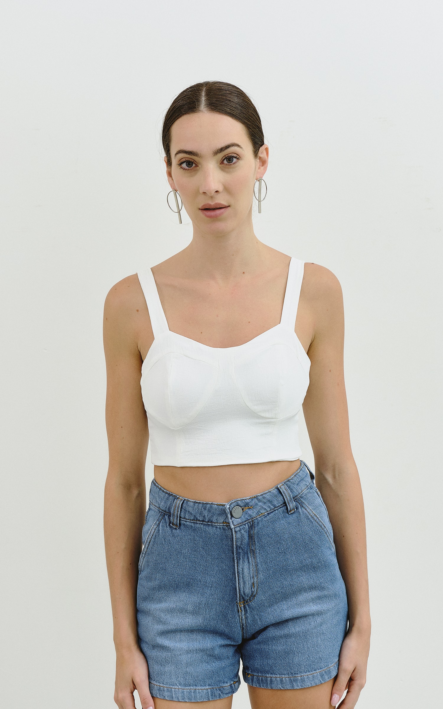 Top Cordel Off White