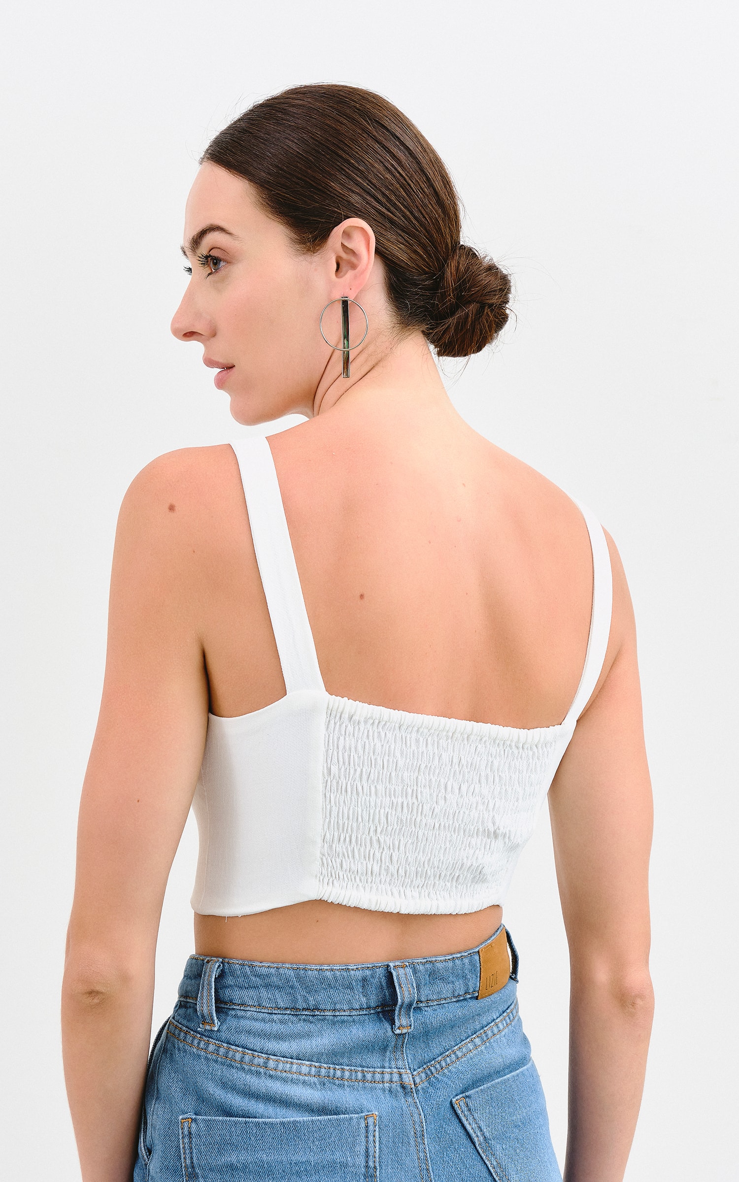Top Cordel Off White