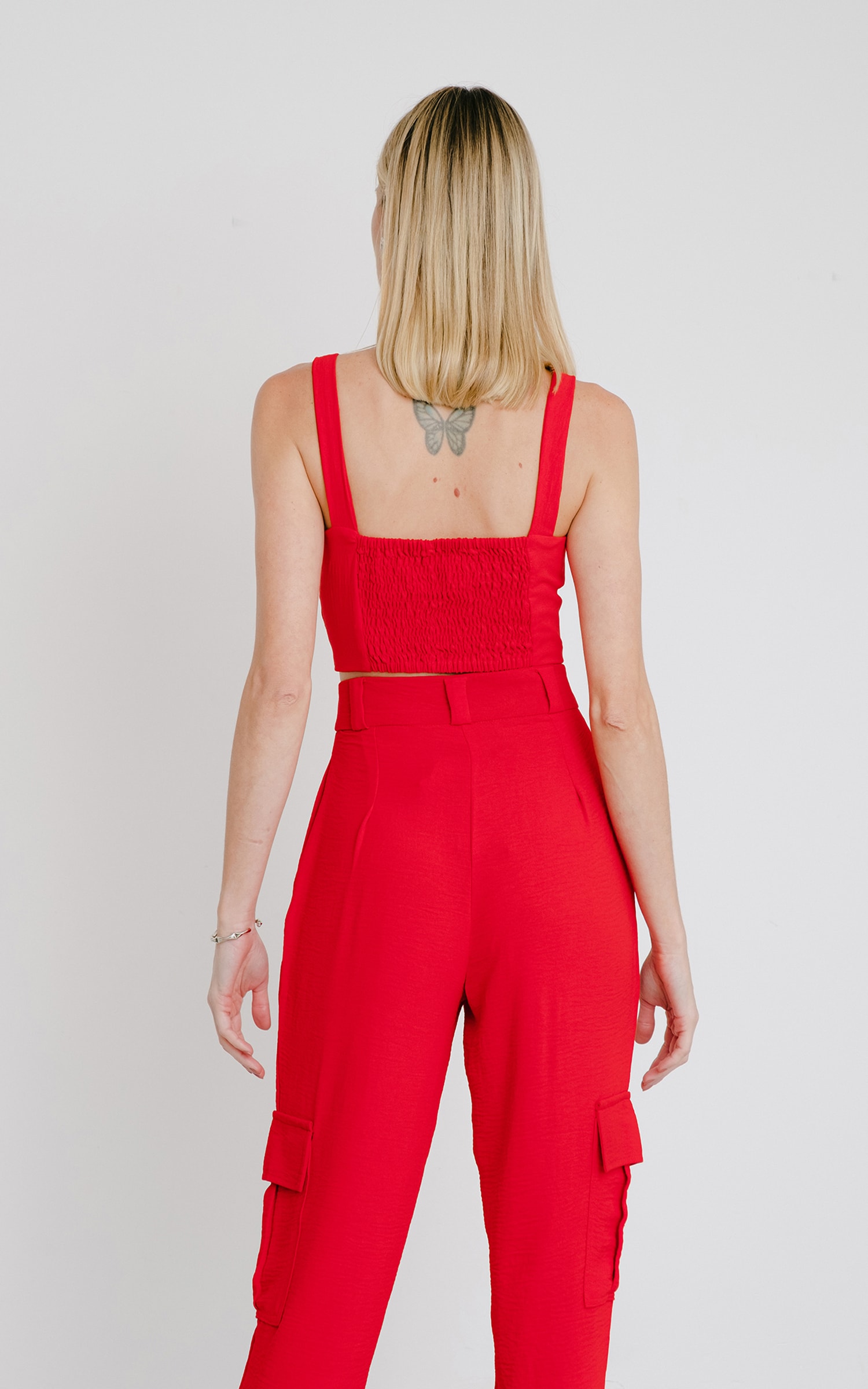 Top Cordel Vermelho