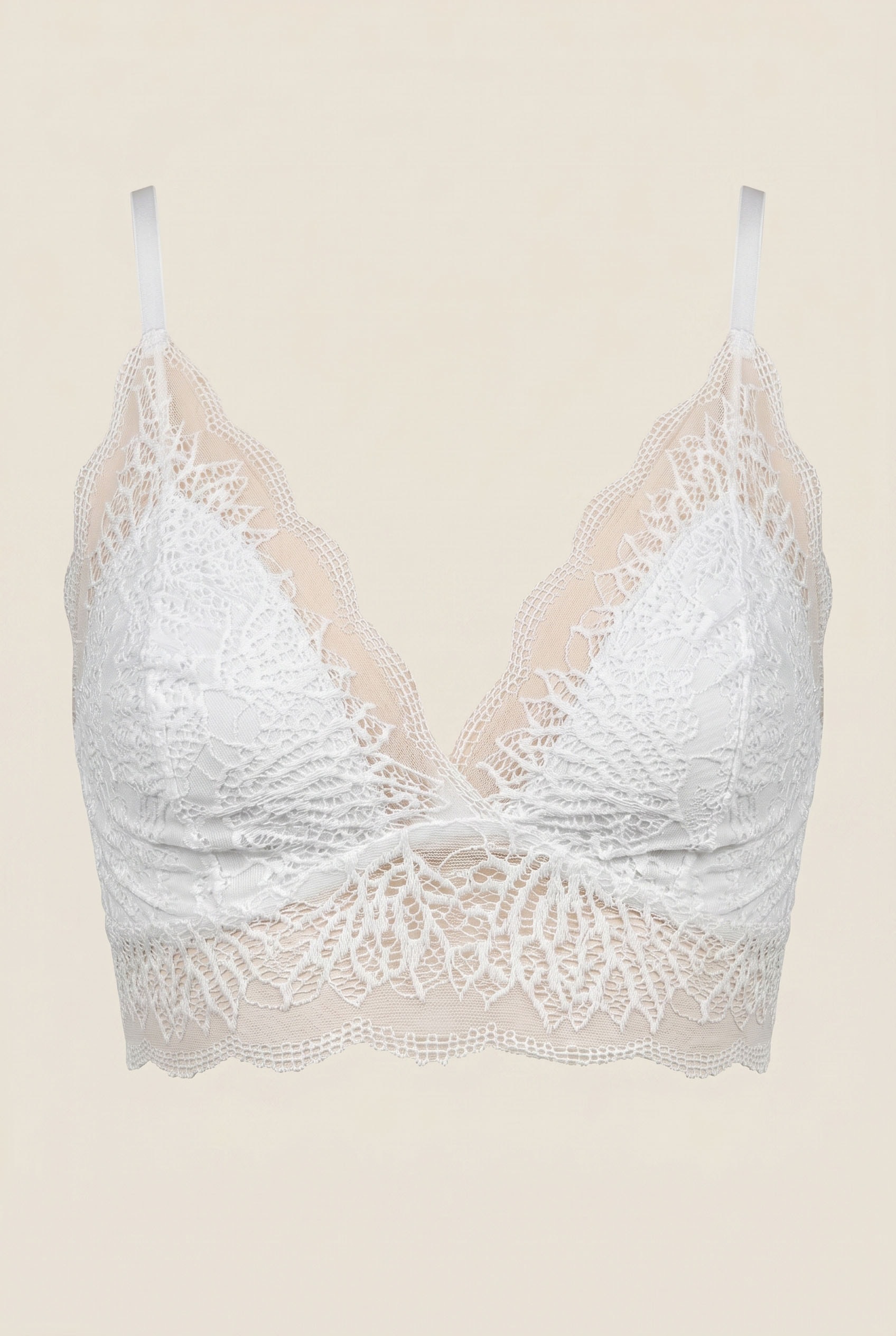 Top de Renda Off White