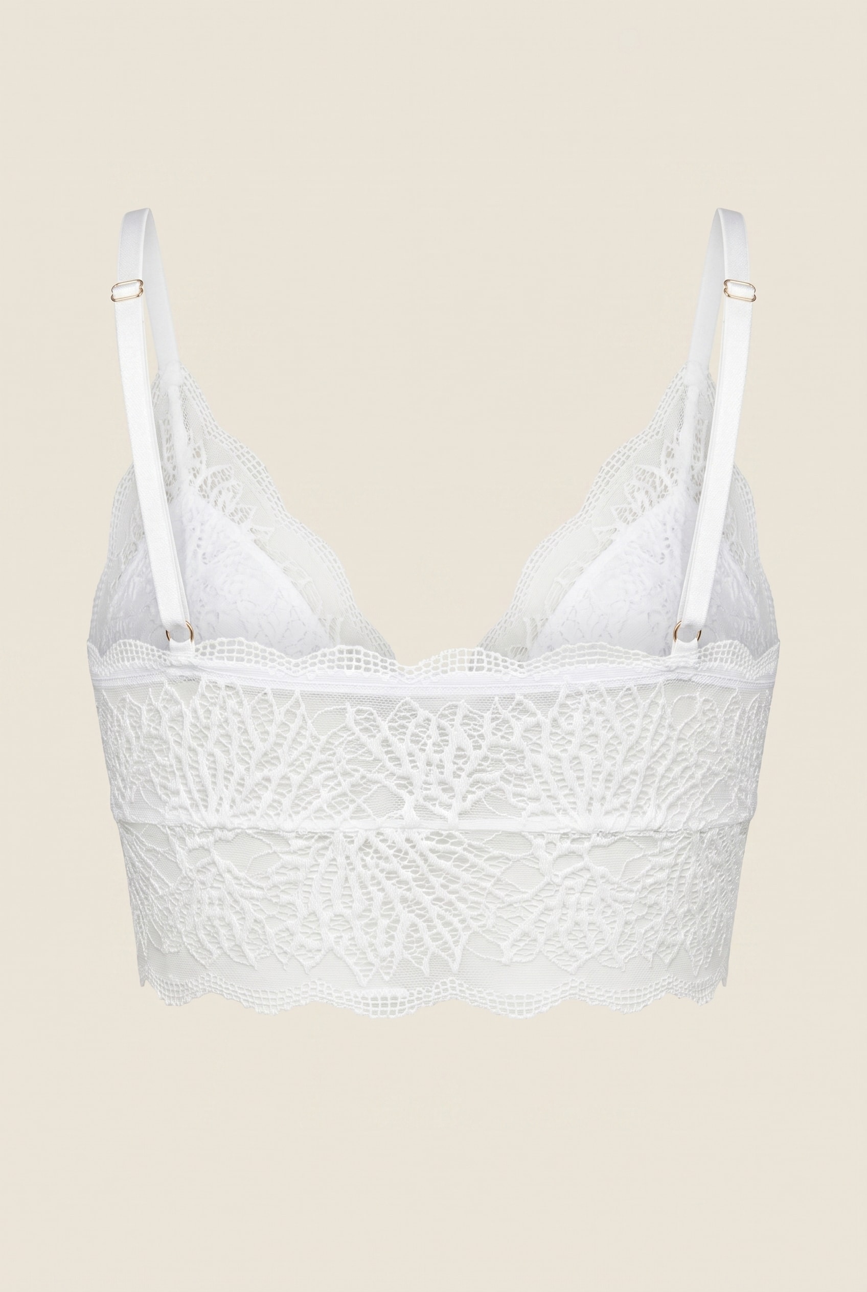 Top de Renda Off White