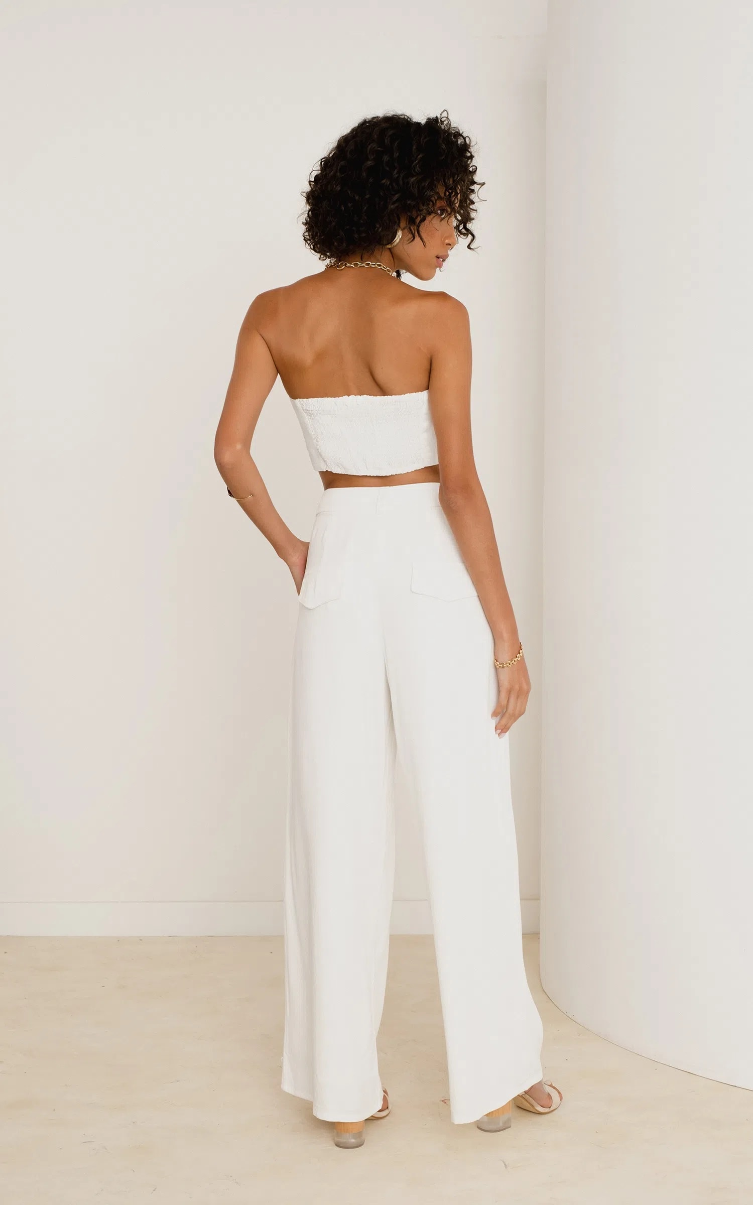 Top Faixa Clean Off White